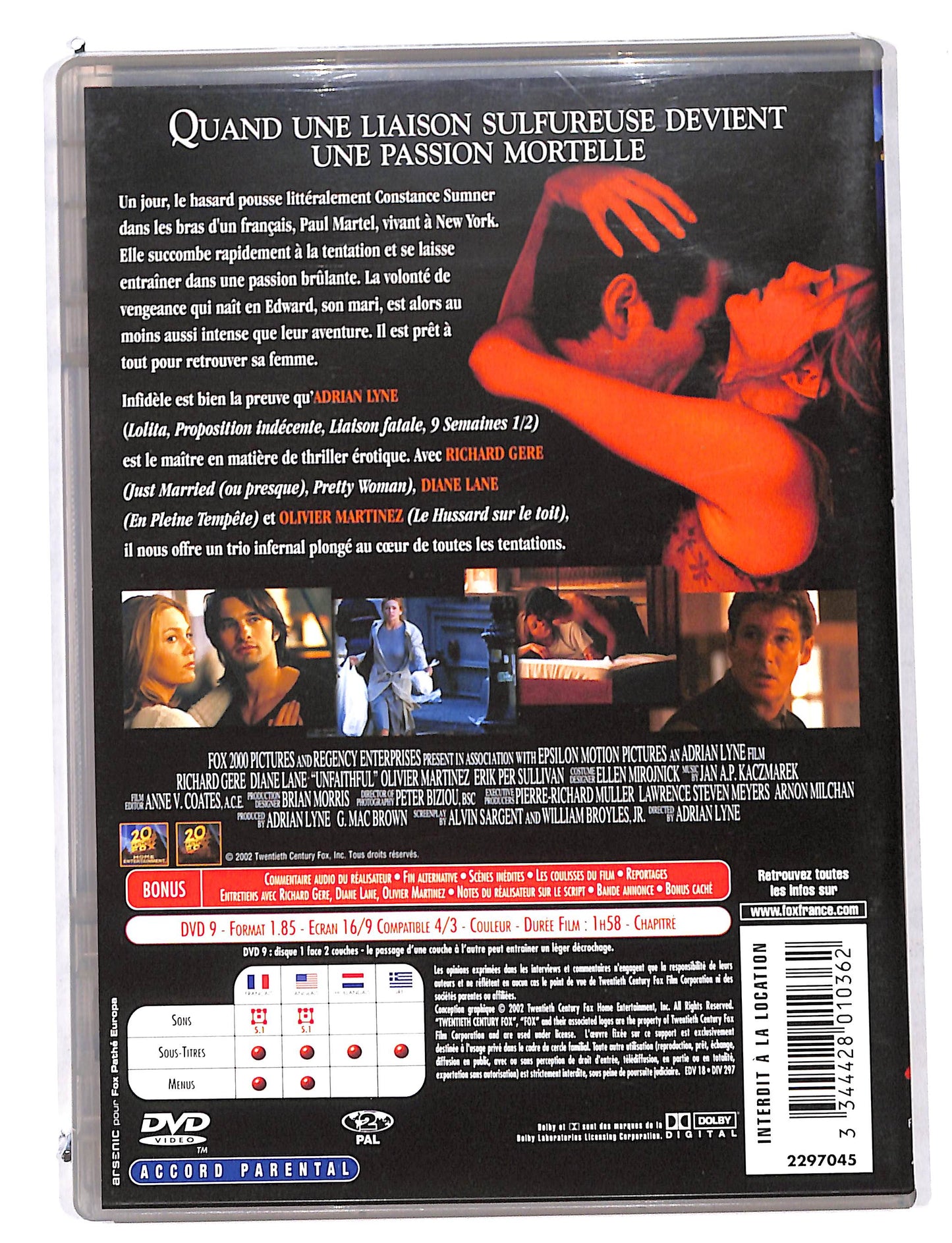 EBOND Infidele - Edizione Francia DVD DB725950