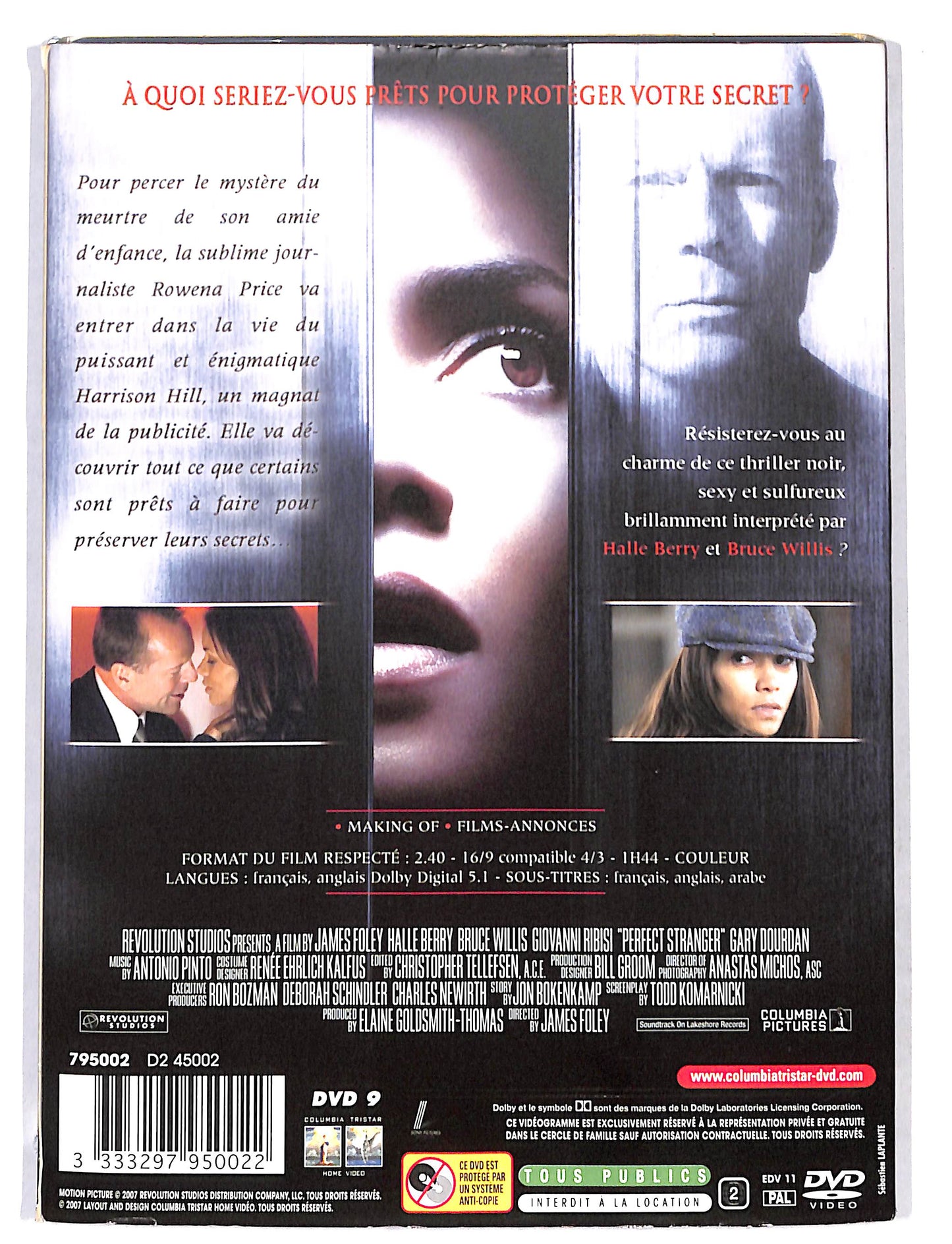 EBOND Dangereuse seduction - Edizione Francia DVD DB725955