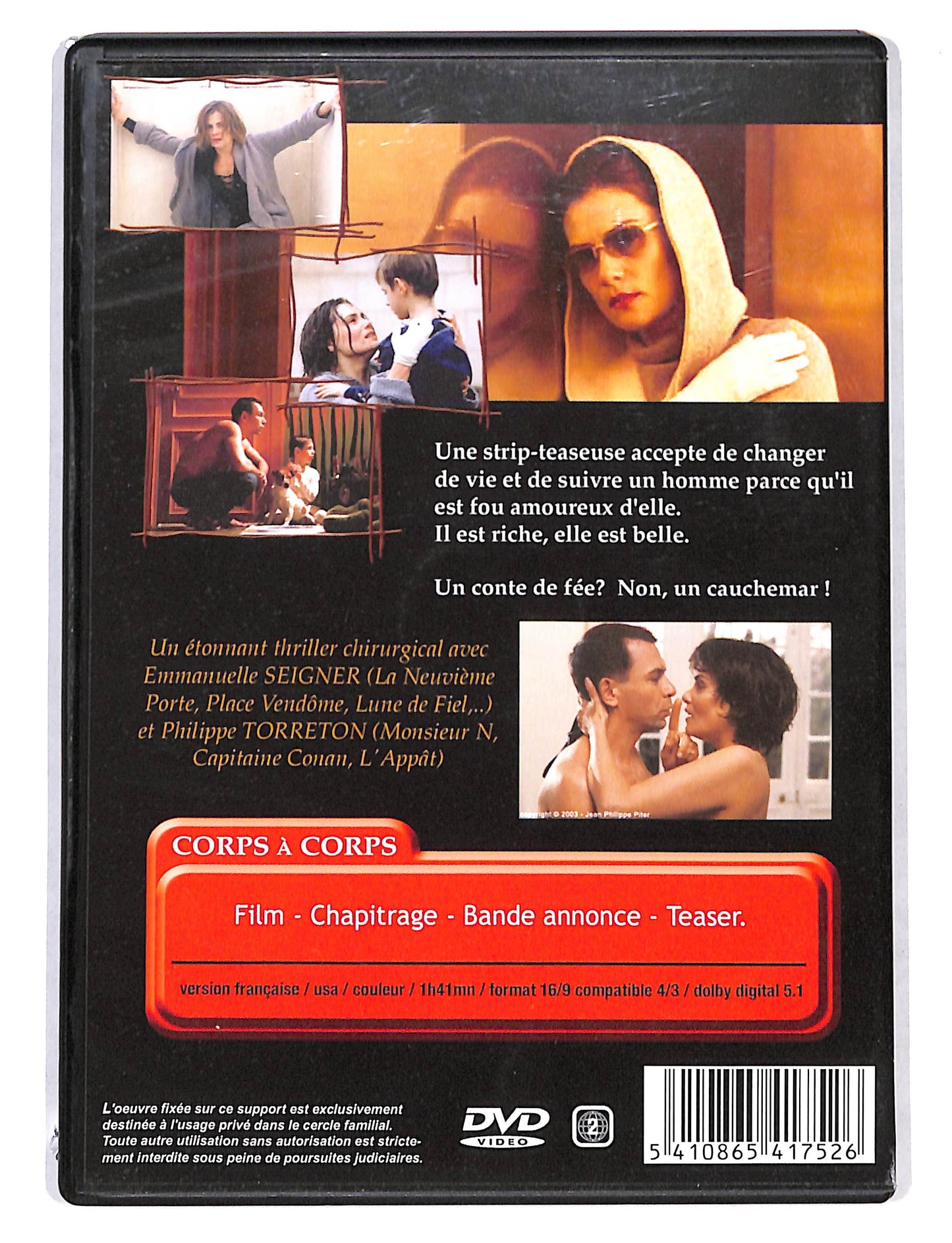 EBOND Corps a Corps - Edizione Francese DVD DB725959