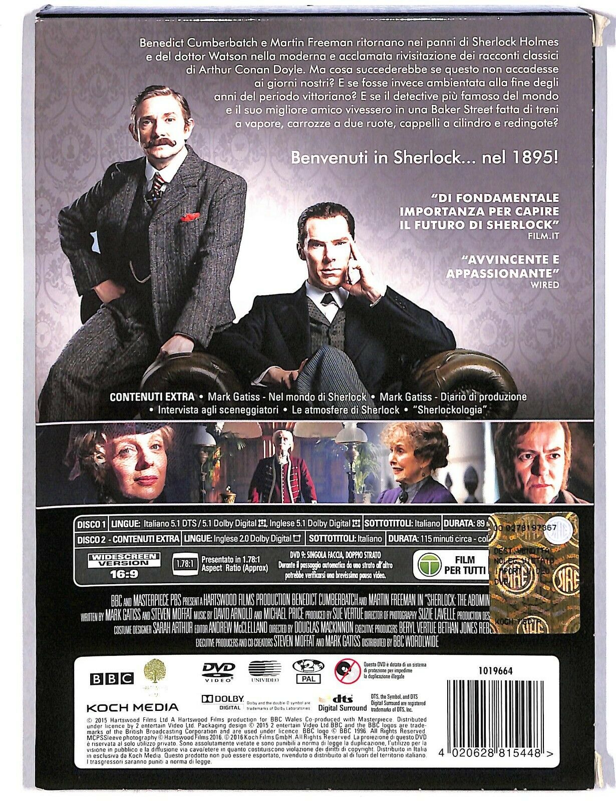 EBOND Sherlock - L'abominevole Sposa Edizione Speciale (2) DVD DB726105
