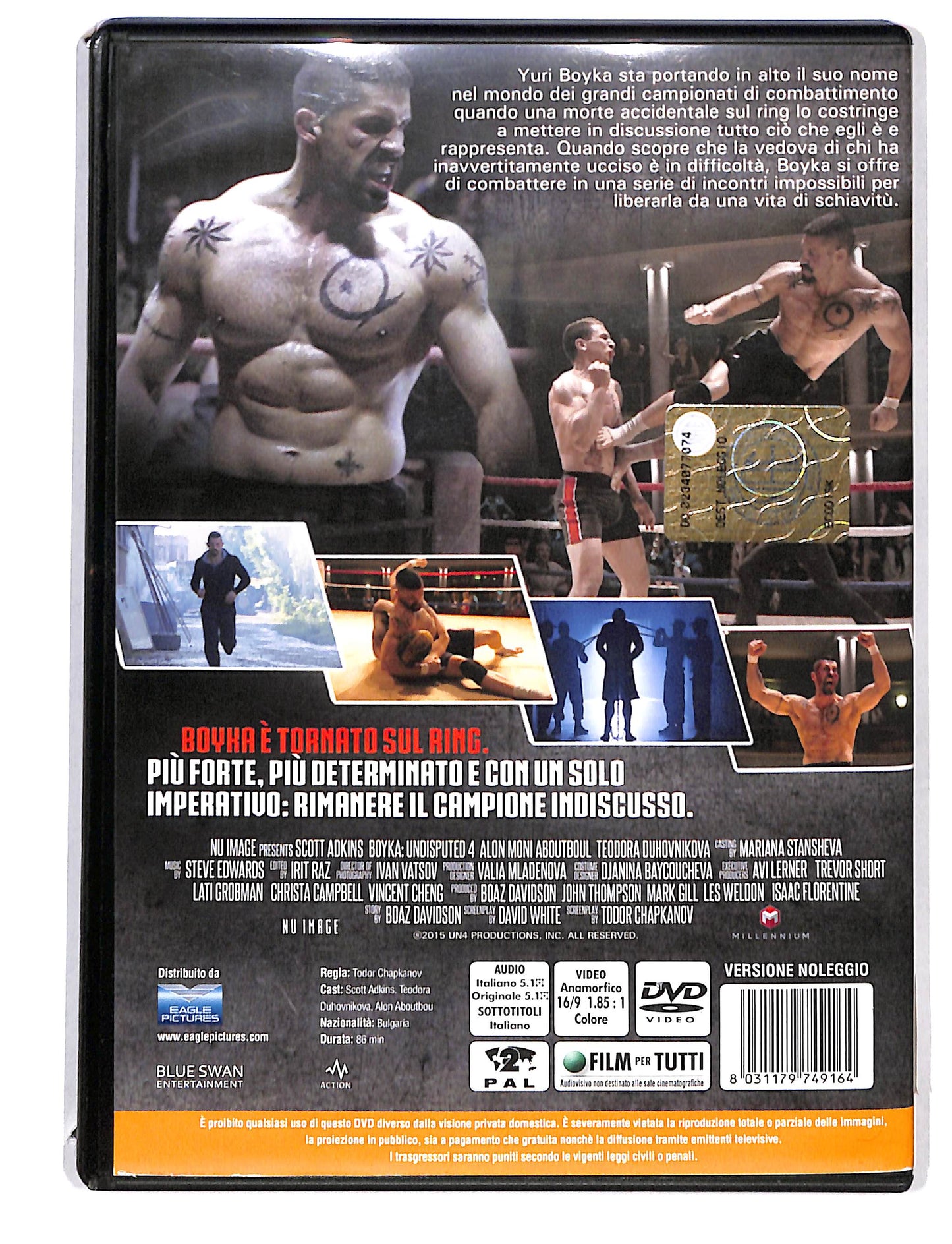 EBOND Undisputed il ritorno di Boyka NOLEGGIO DVD DB726133