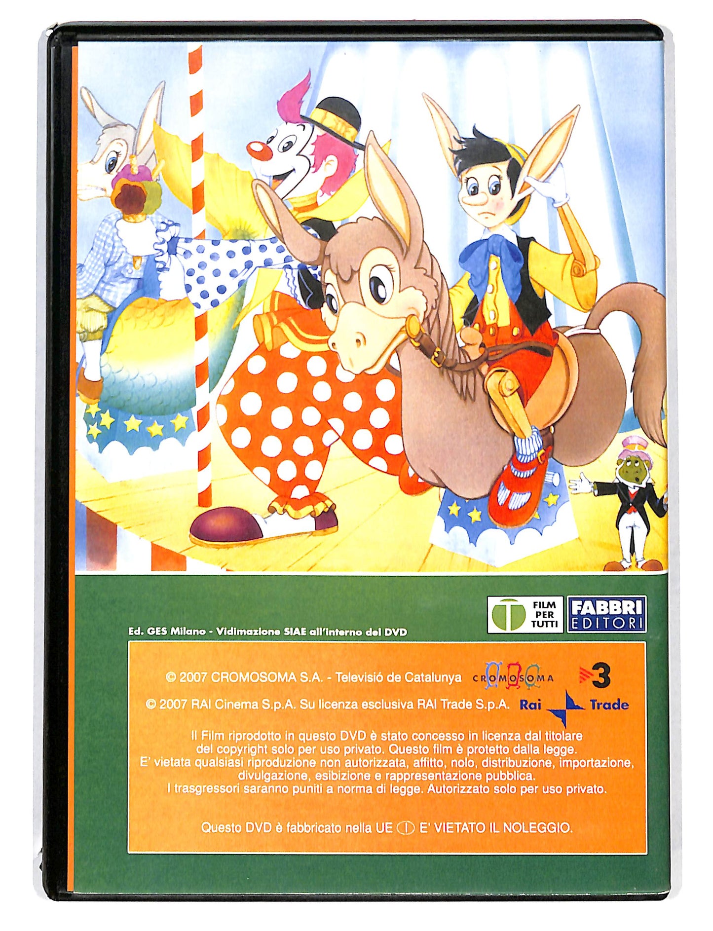 EBOND Pinocchio - il libro della giugla EDITORIALE DVD DB726146