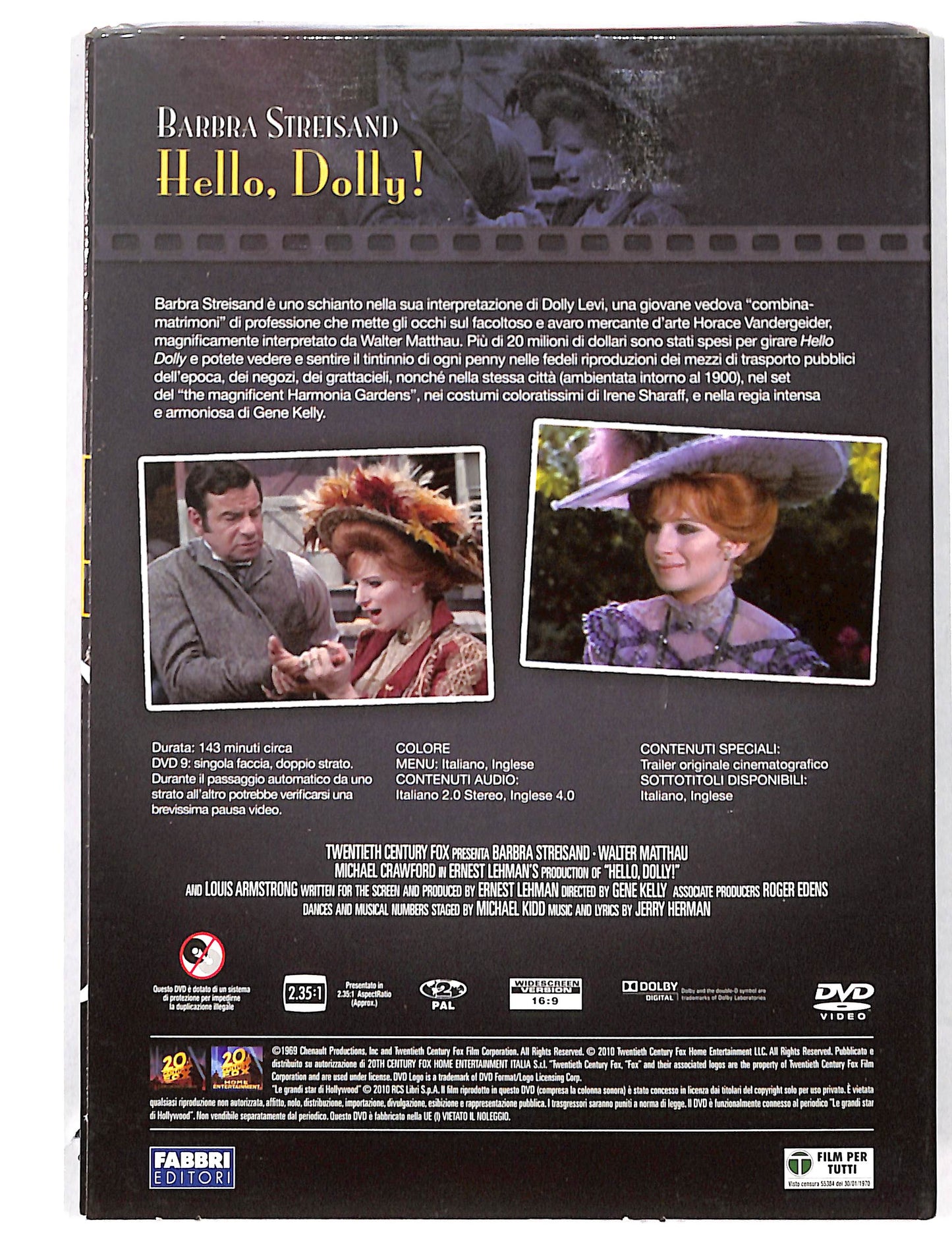 EBOND Le Grandi star di hollywood - Hello dolly! EDITORIALE DVD DB726155