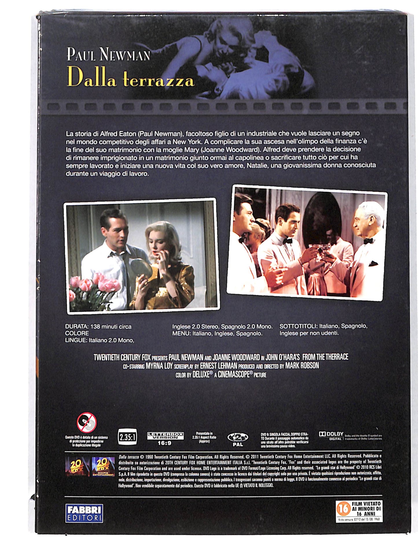 EBOND Le Grandi star di Hollywood - dalla terrazza EDITORIALE DVD DB726159