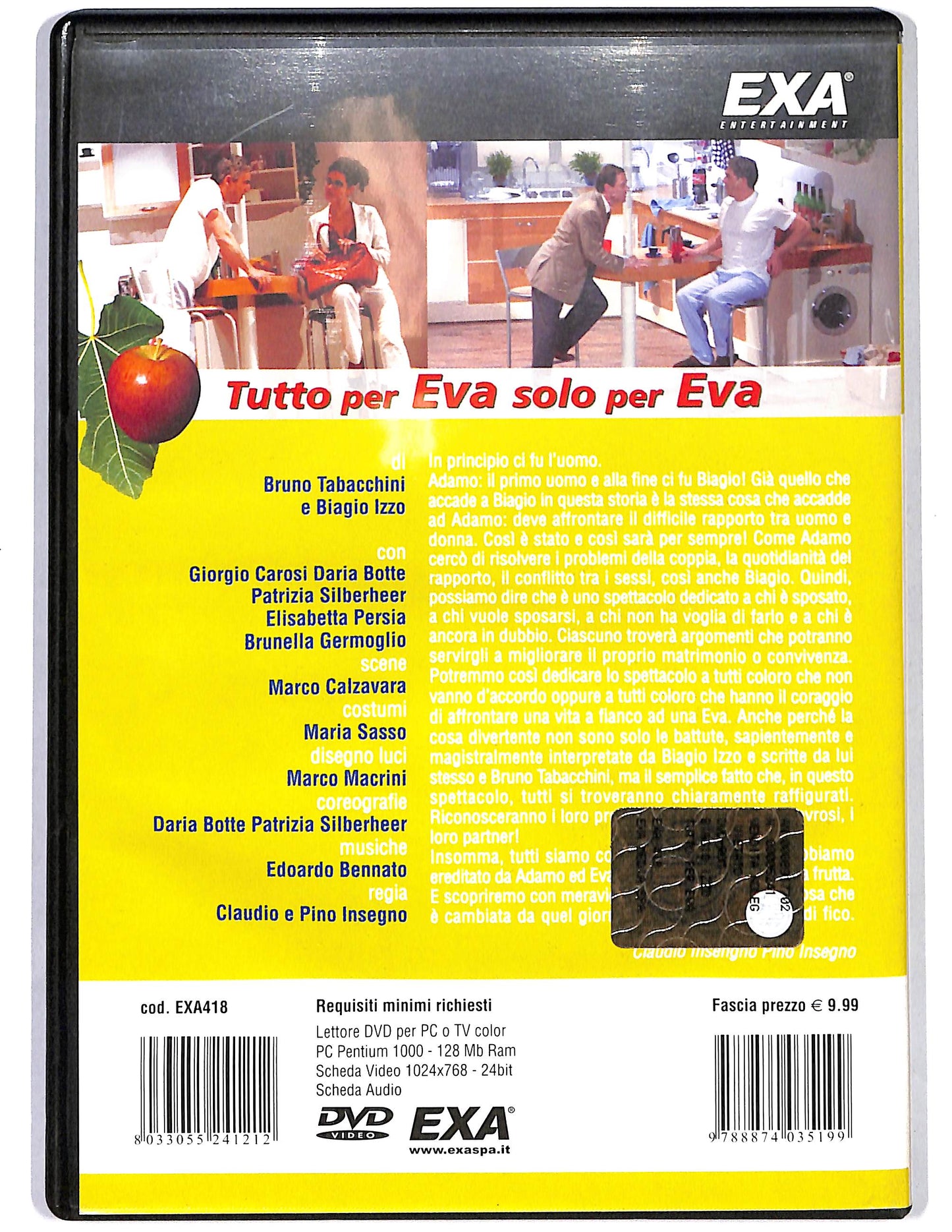 EBOND Tutto per Eva solo per Eva NOLEGGIO DVD DB726255