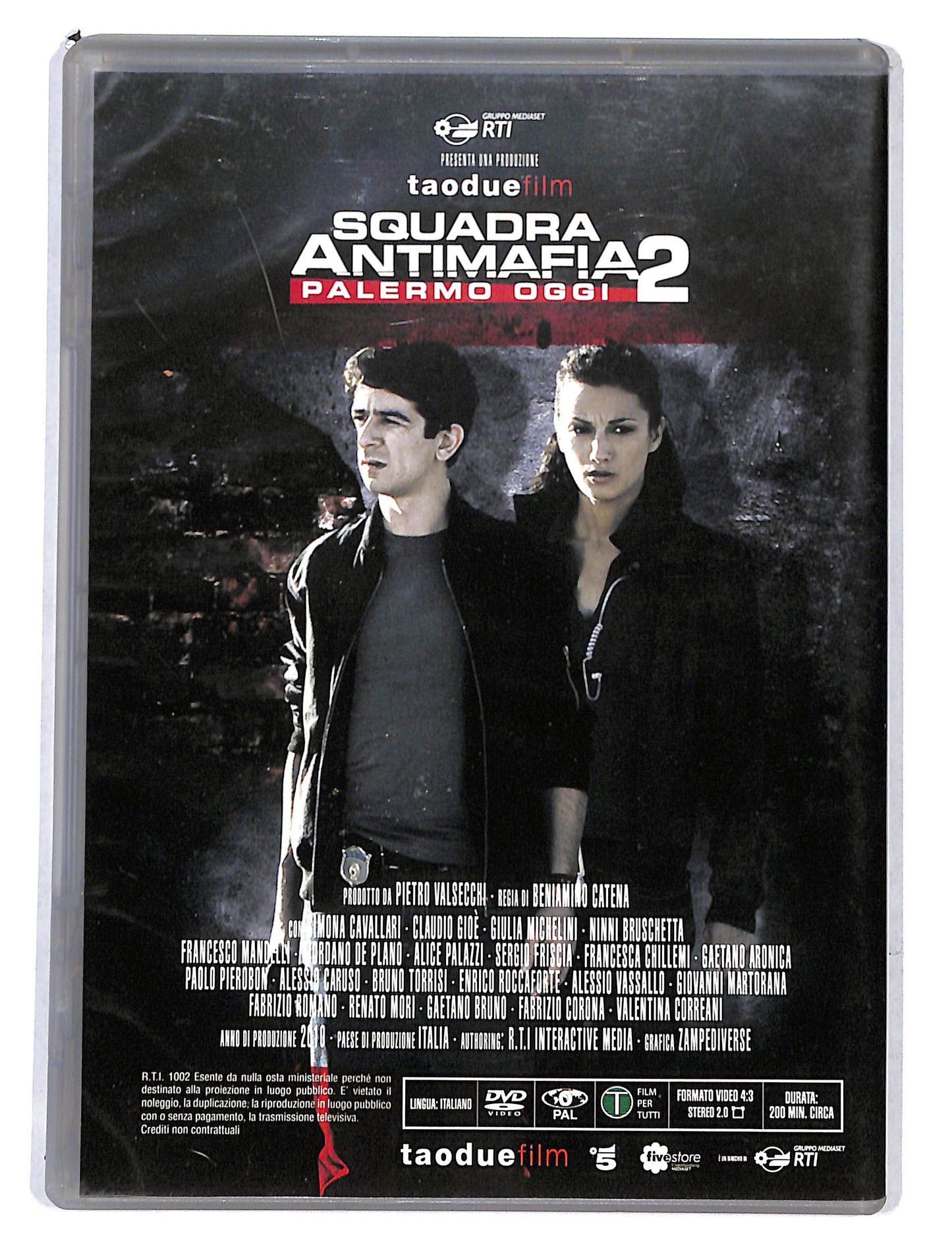 EBOND Squadra antimafia 2 palermo oggi puntata 3-4 EDITORIALE DVD DB726419