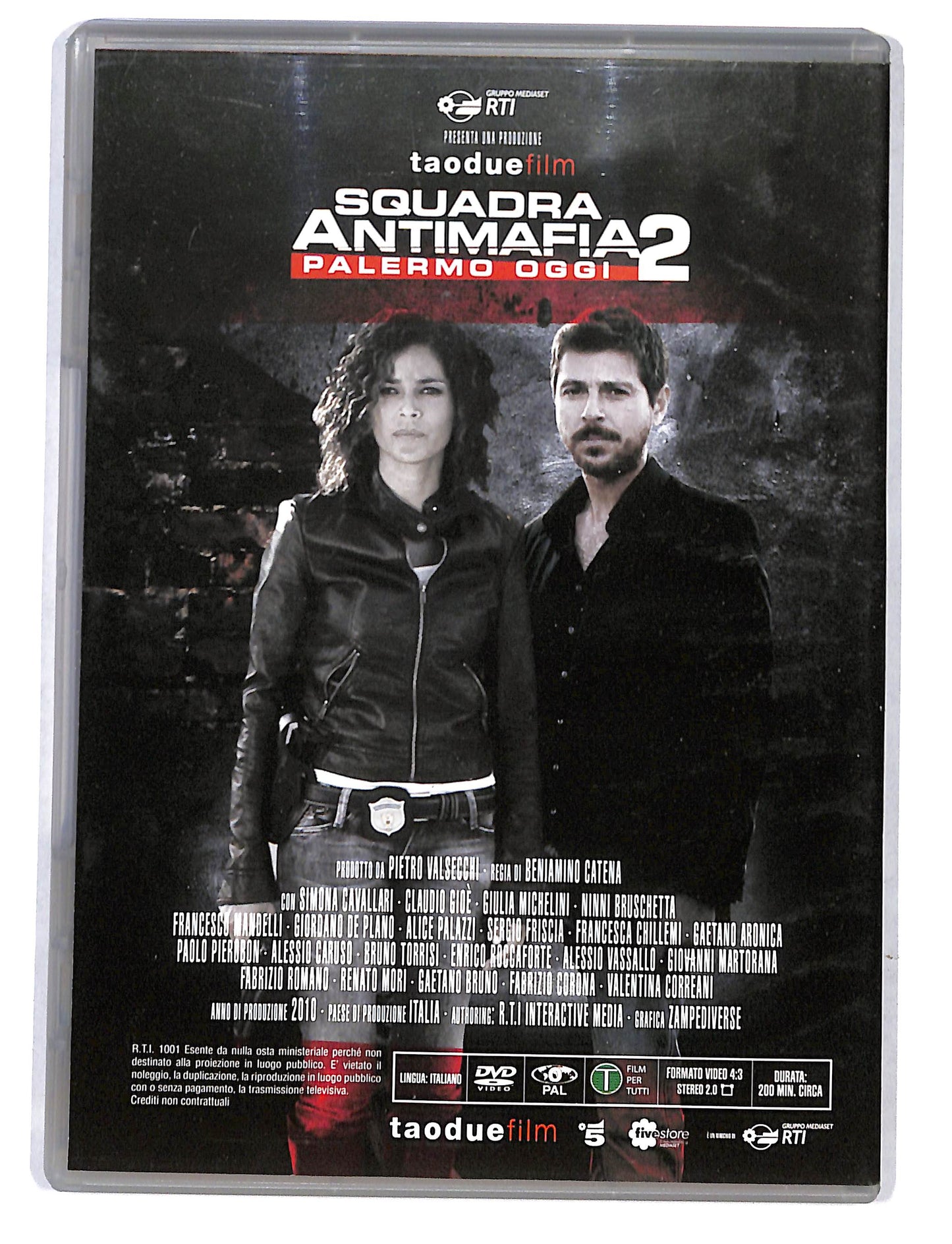 EBOND Squadra antimafia 2 palermo oggi puntata 1 - 2 EDITORIALE DVD DB726420