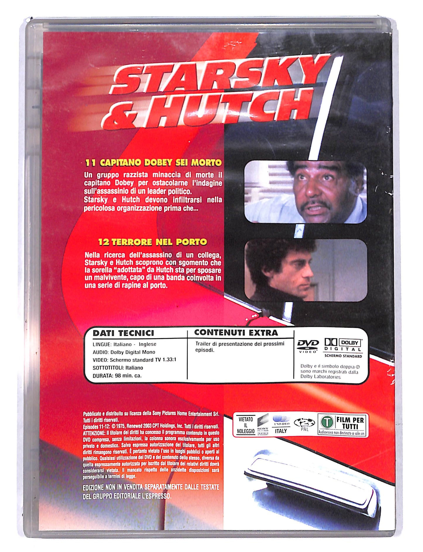 EBOND Starsky & Hutch Prima Stagione vol.6 EDITORIALE DVD DB726441