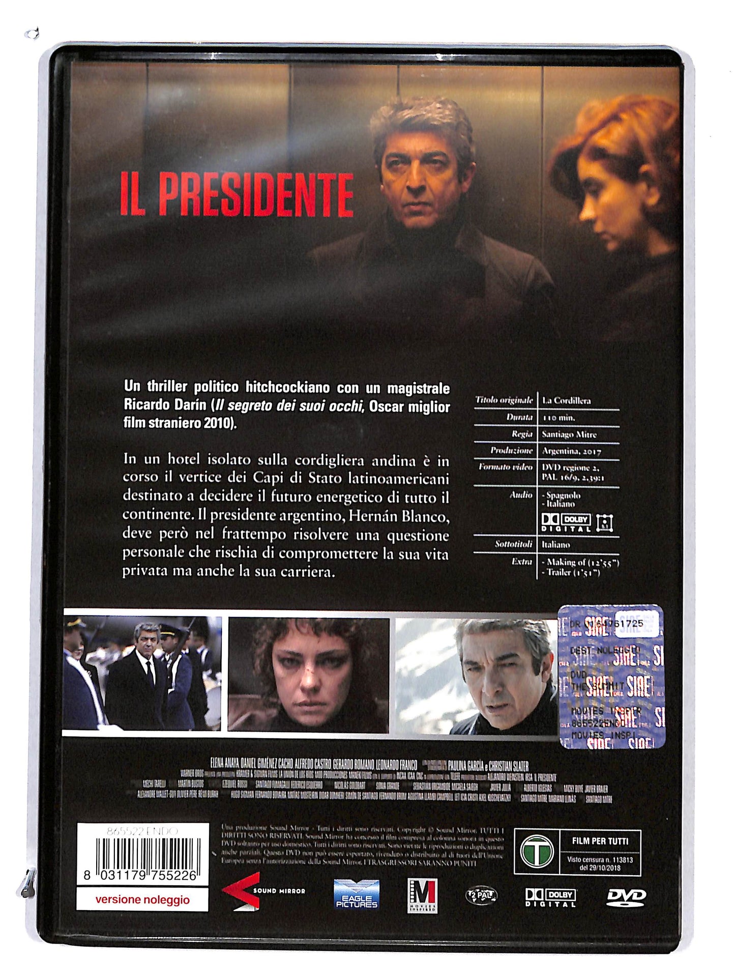 EBOND Il Presidente NOLEGGIO DVD DB727809