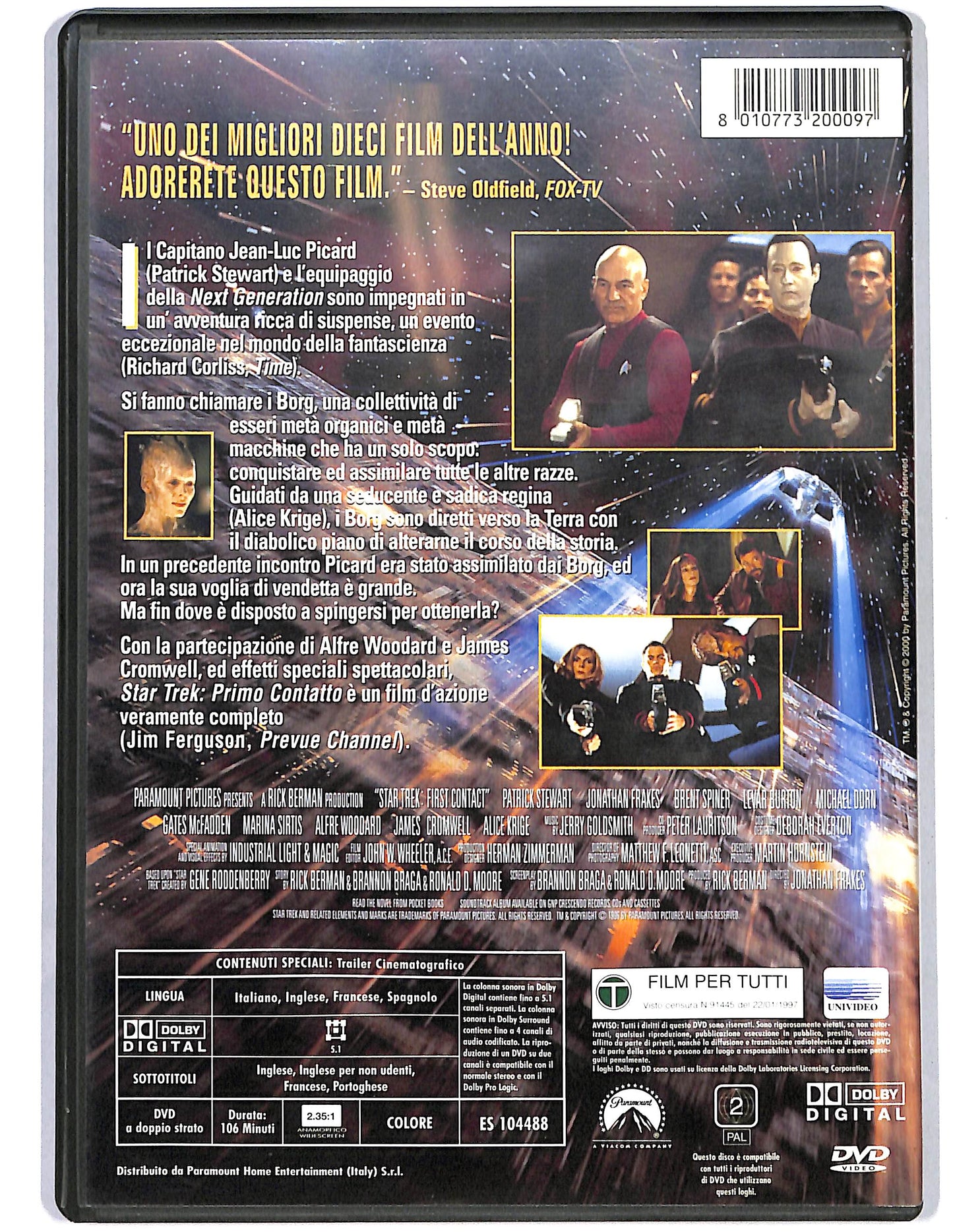 EBOND Star Trek Primo contatto DVD DB727836