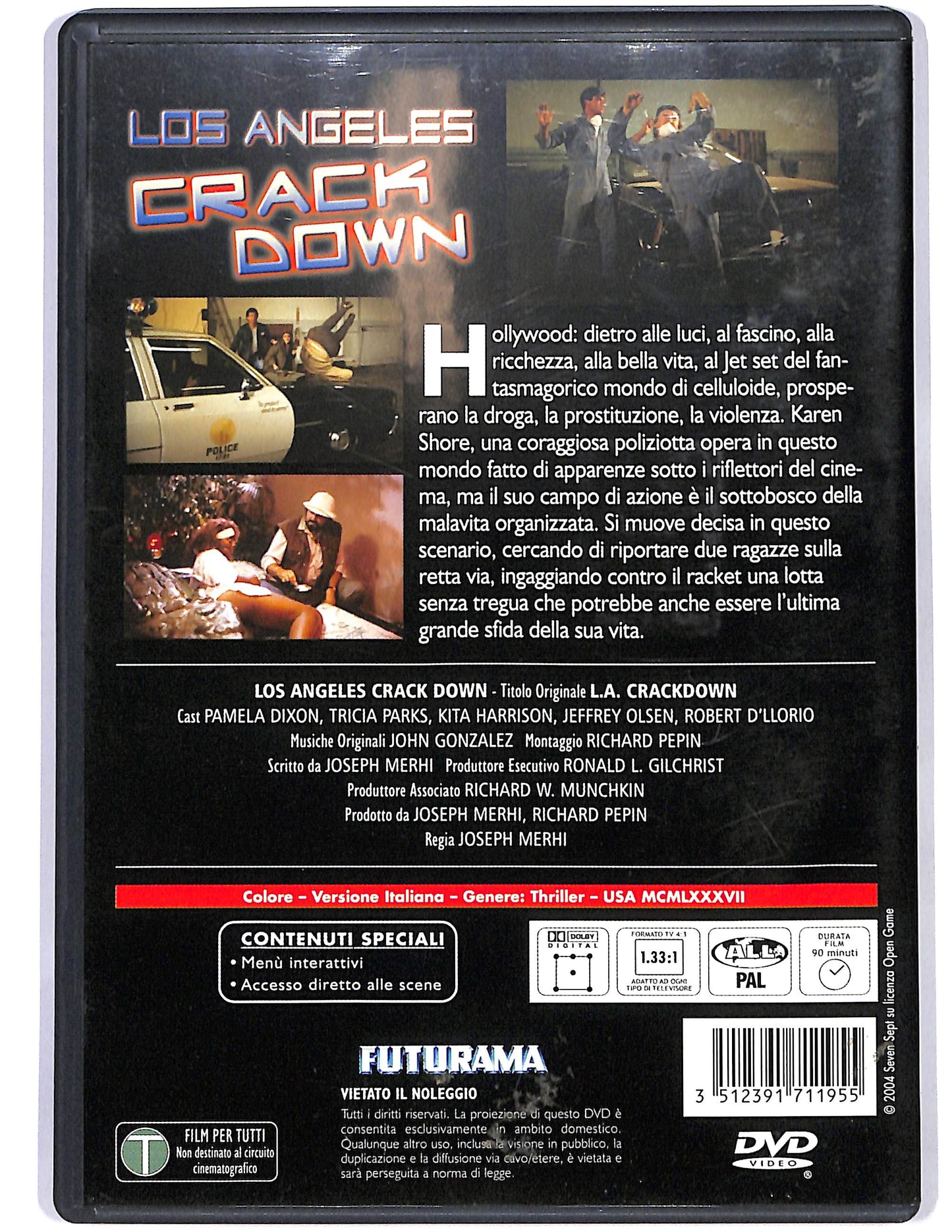 EBOND Los Angeles Crack Down DVD DB727857