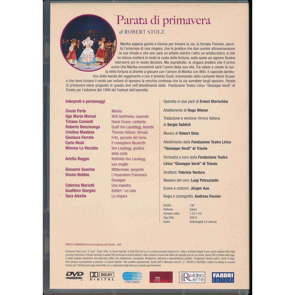EBOND Parata di Primavera Le Grandi Operette [FABBRI Editori] DVD DB727936