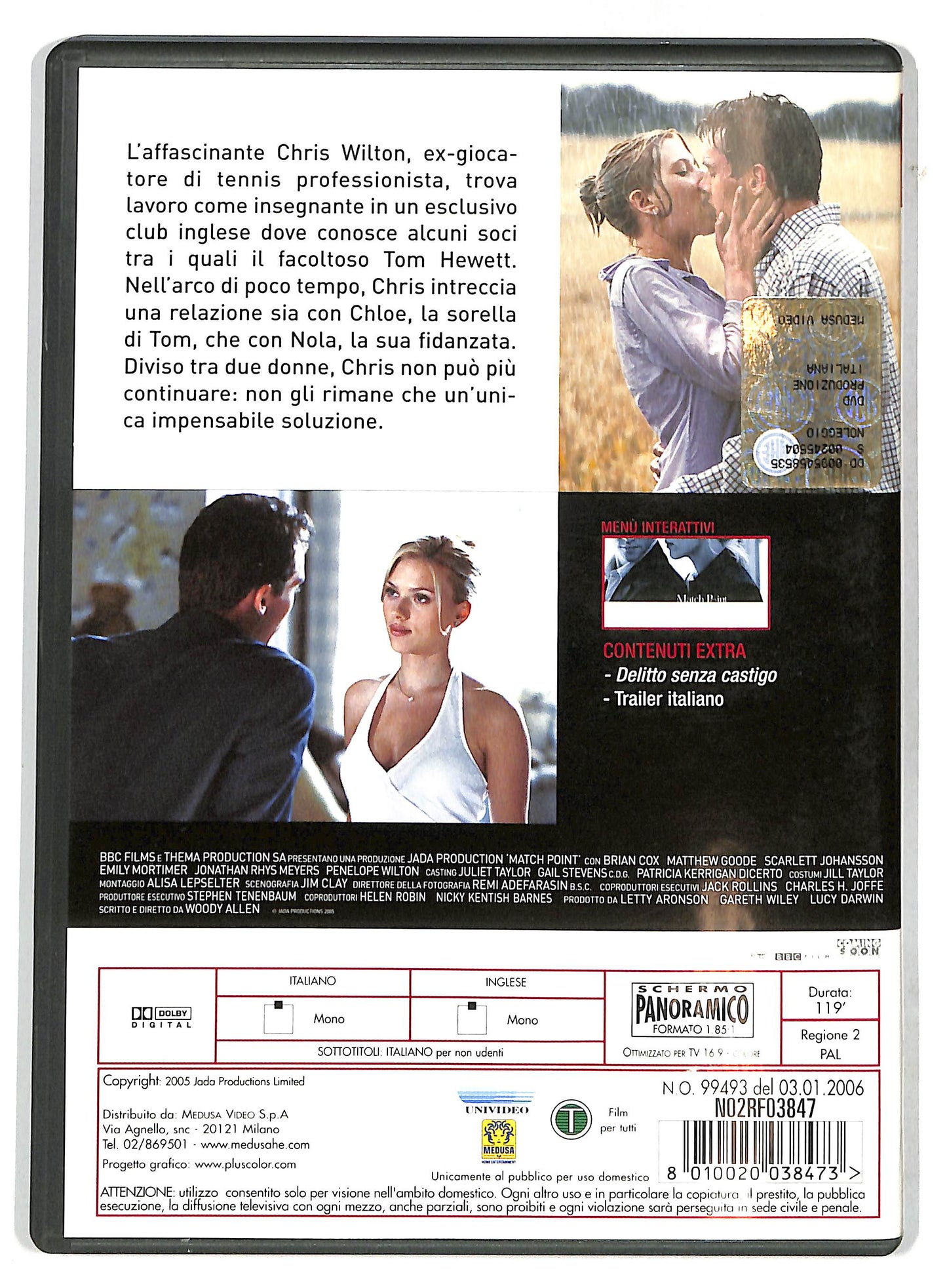 EBOND Match Point NOLEGGIO DVD DB727950