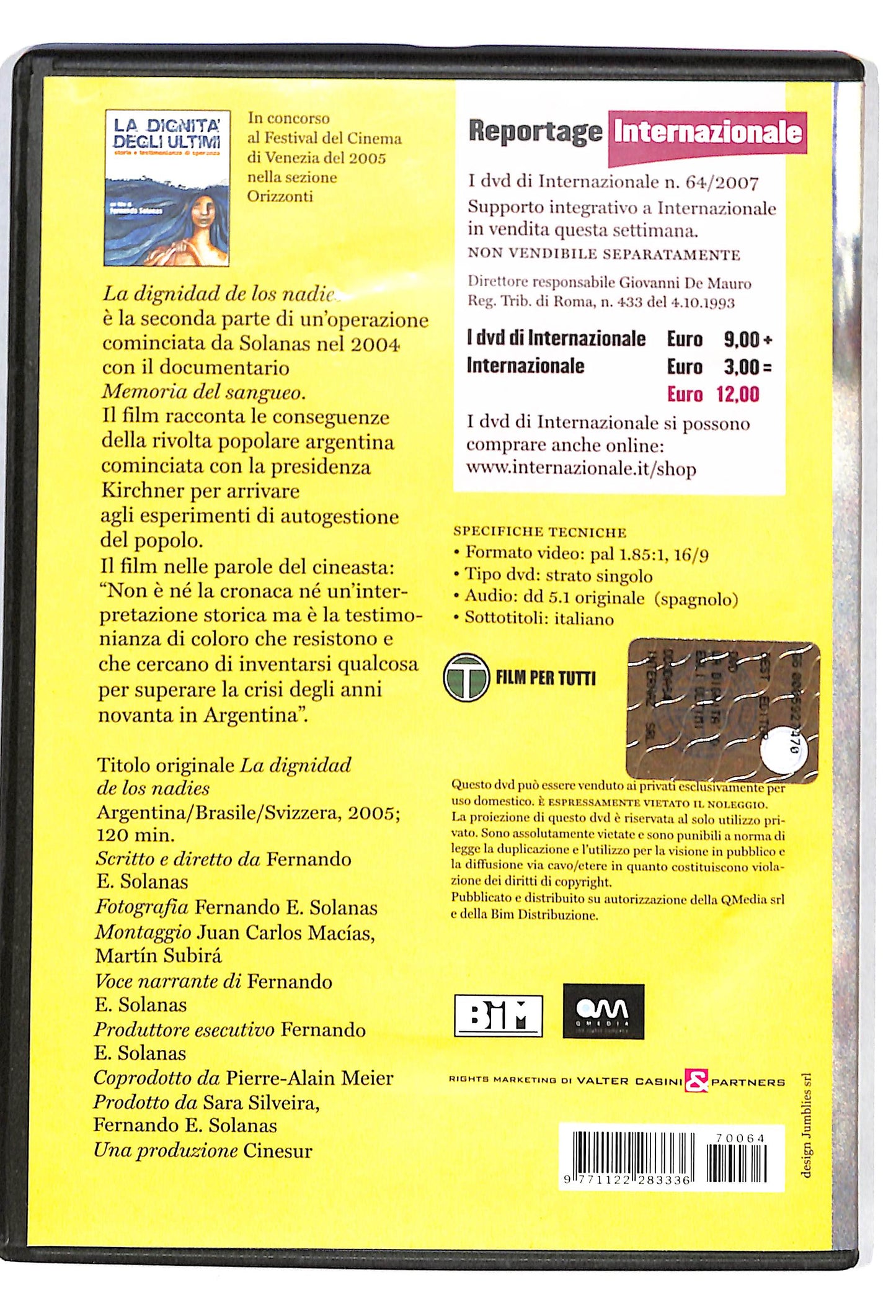 EBOND La Dignita degli Ultimi DVD DB728412