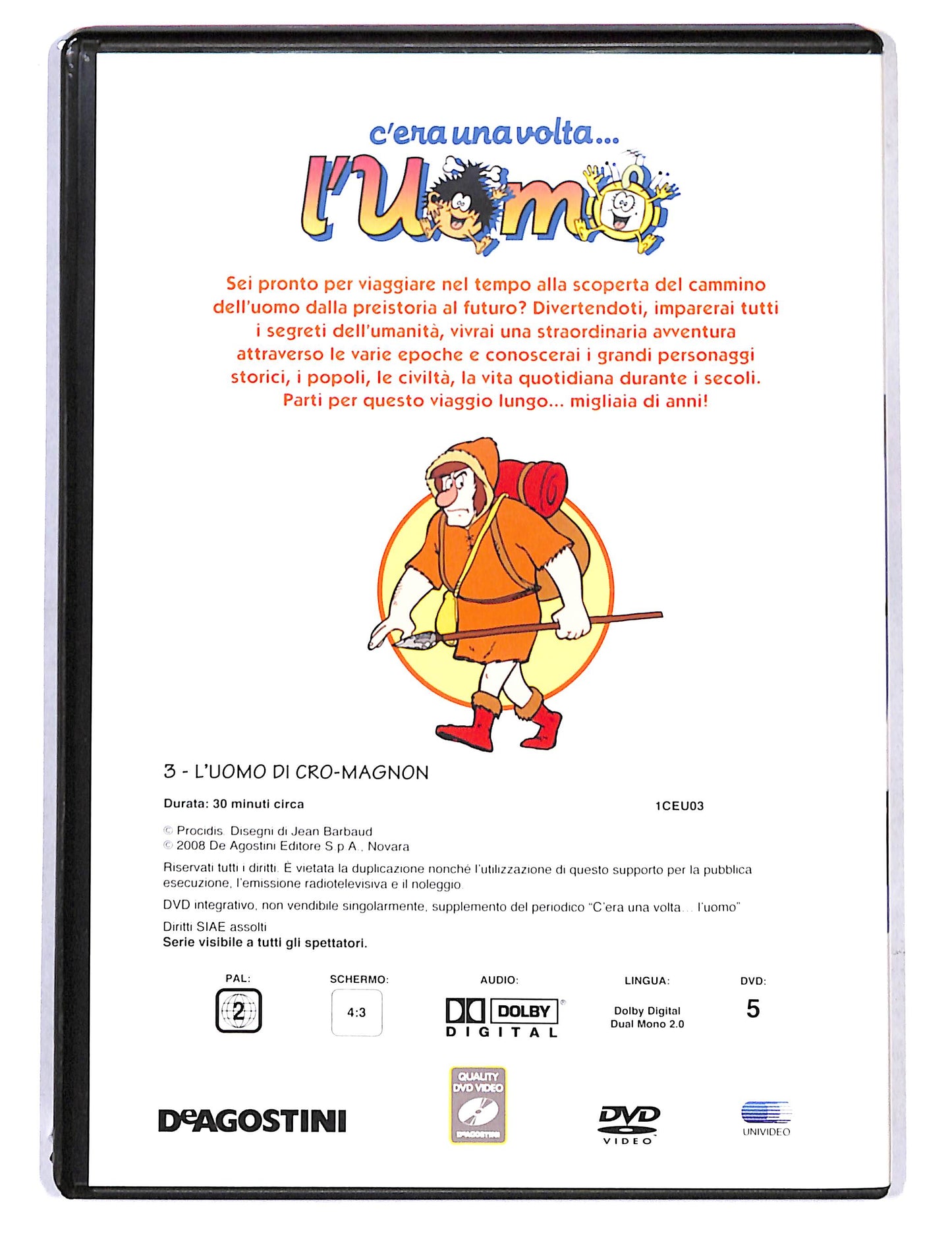 EBOND C'era una volta l'uomo vol.3 l'uomo di cro-magnon DVD DB728437