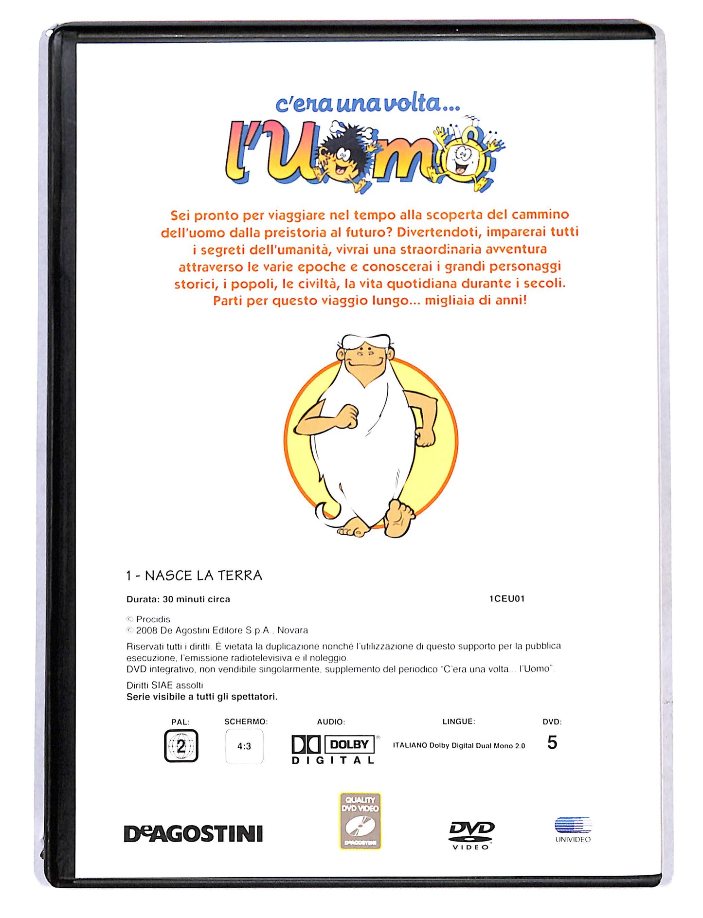 EBOND C'era una volta l'uomo vol.1 nasce la terra DVD DB728439