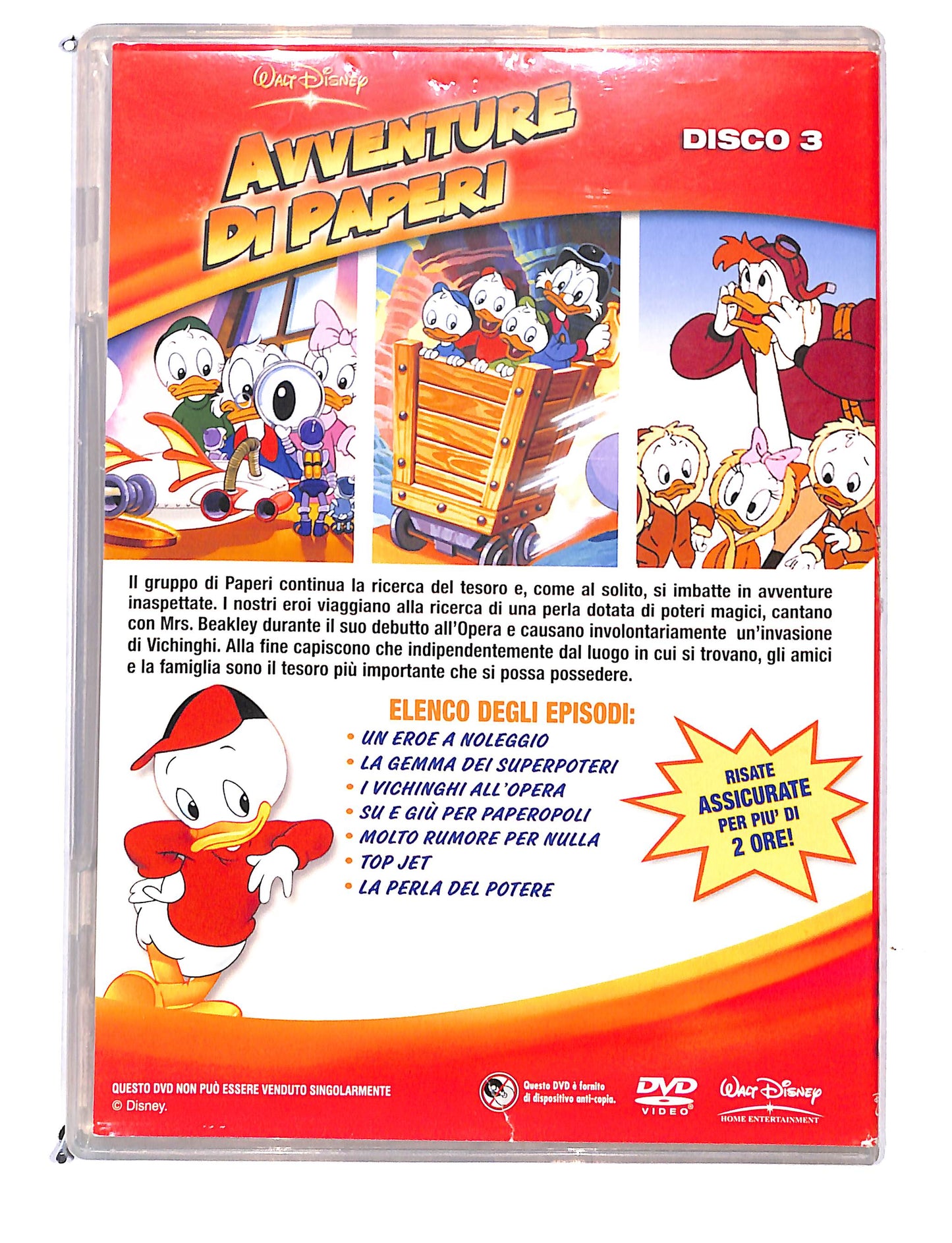 EBOND Avventure di paperi vol.3 SLIMCASE DVD DB728443