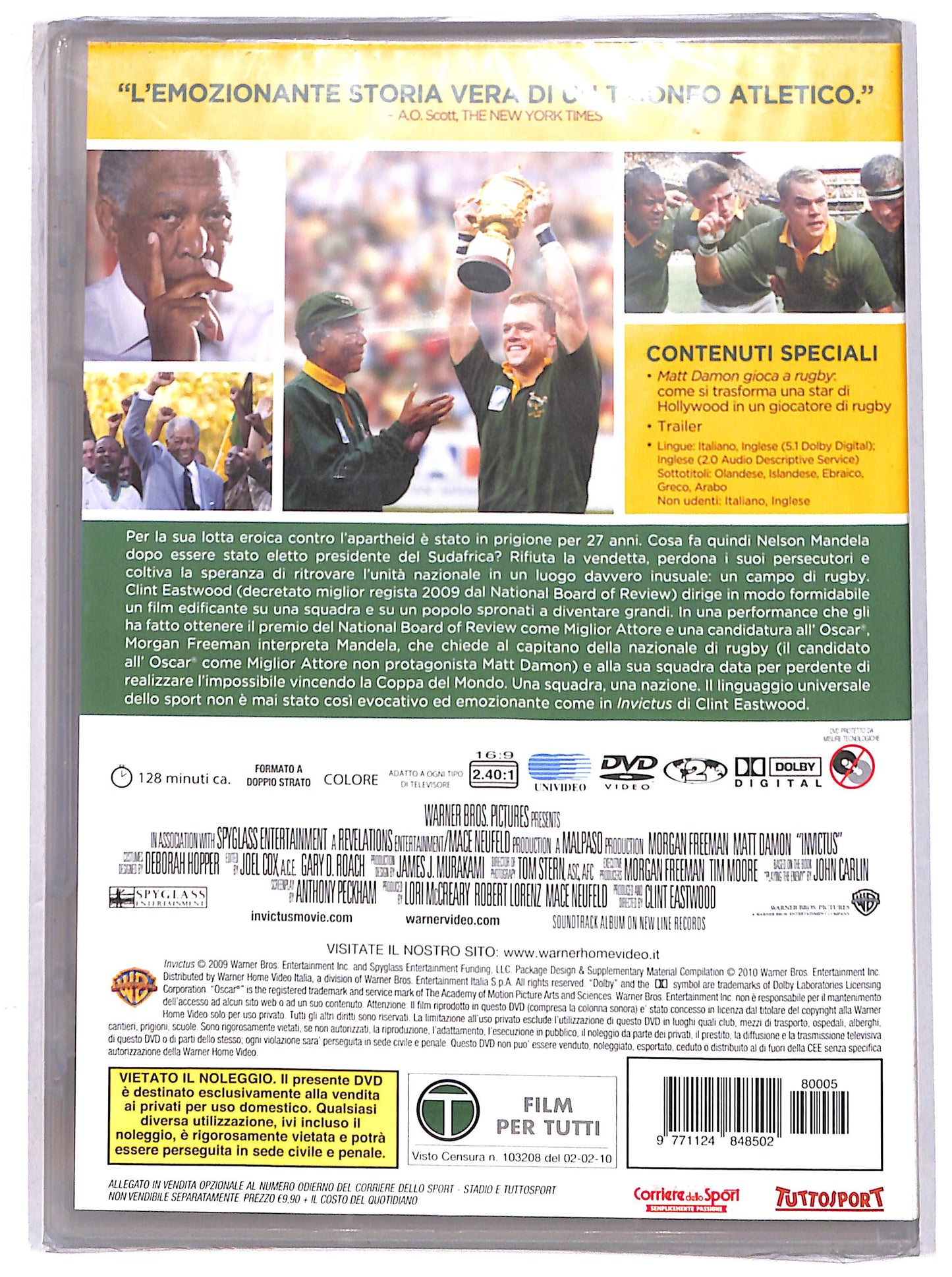 EBOND Invictus - l'invincibile - EDITORIALE DVD DB728448