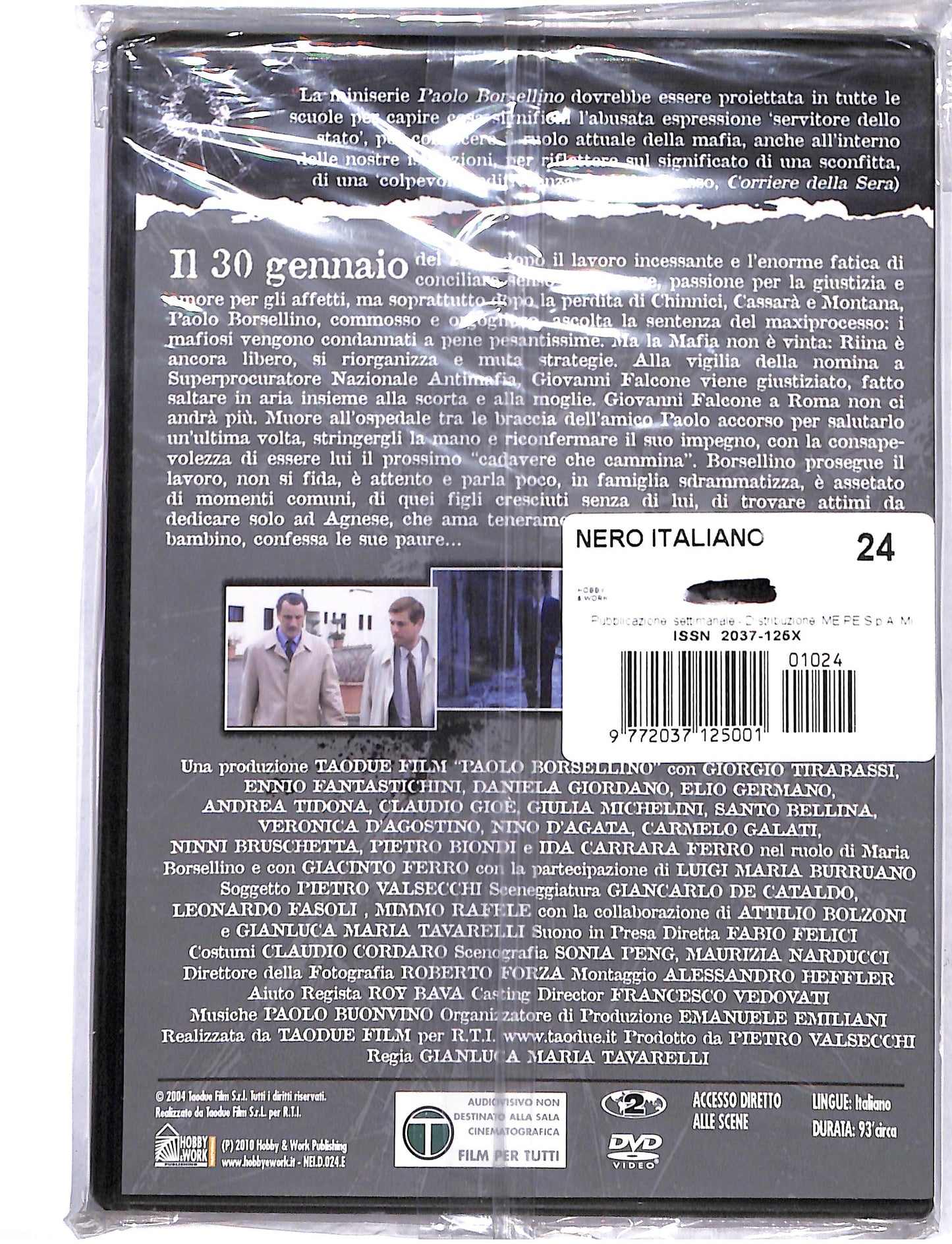 EBOND Paolo Borsellino seconda parte EDITORIALE DVD DB728453