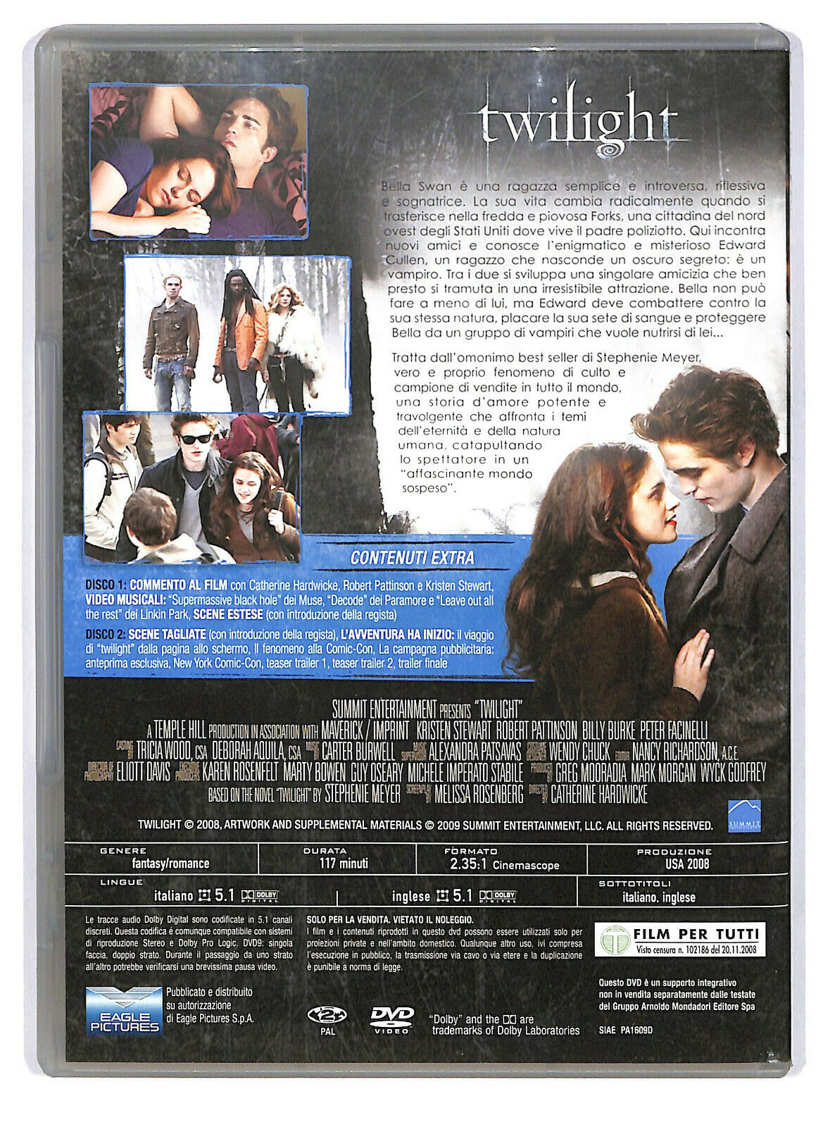 EBOND Twilight EDizione Speciale Due Dischi DVD DB728842