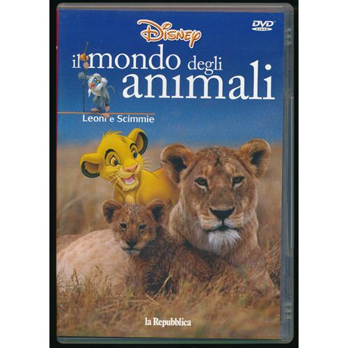 EBOND Il Mondo Degli Animali Leoni e Scimmie  Editoriale DVD DB728845