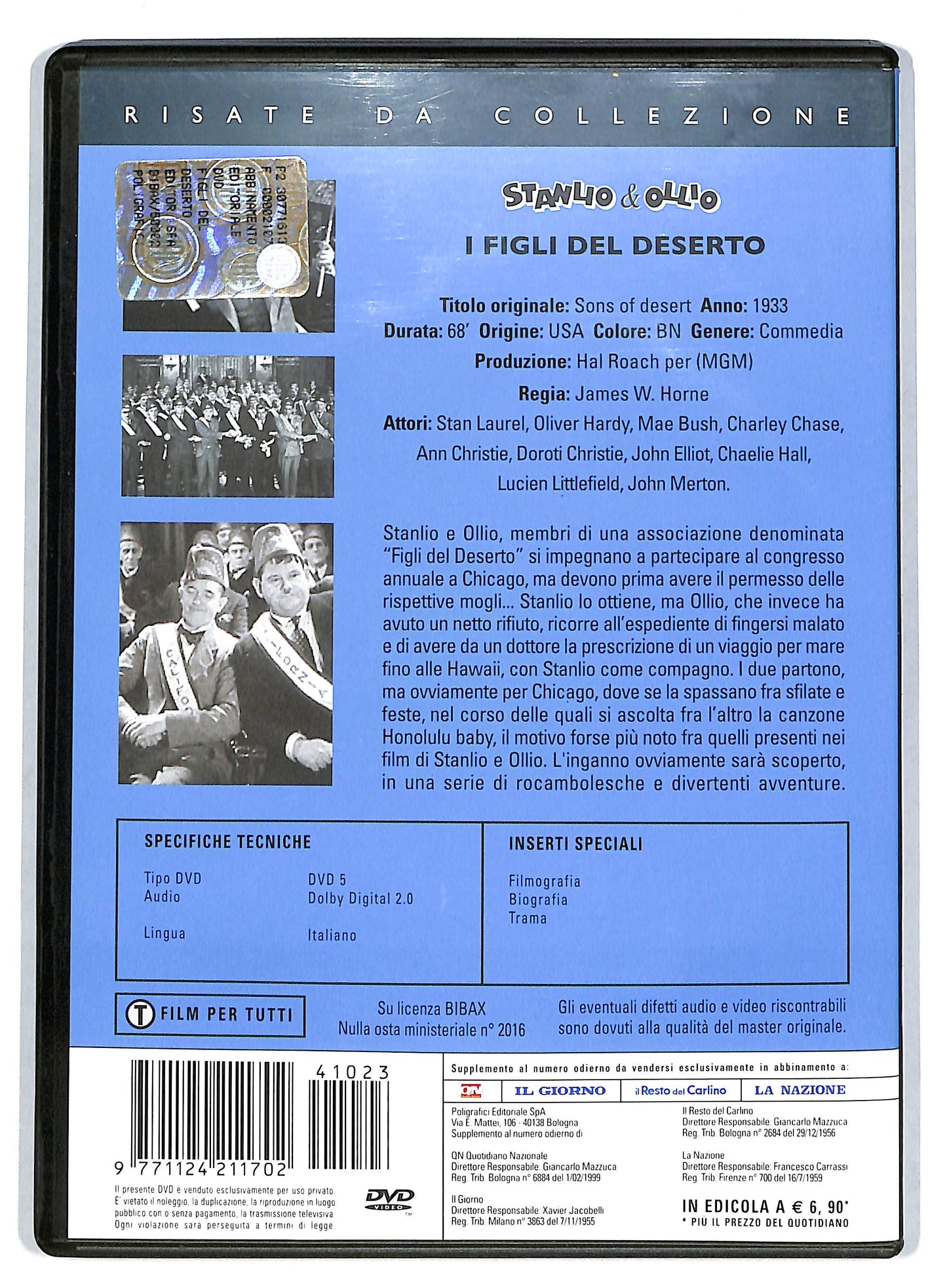 EBOND I figli del deserto EDITORIALE DVD DB728855
