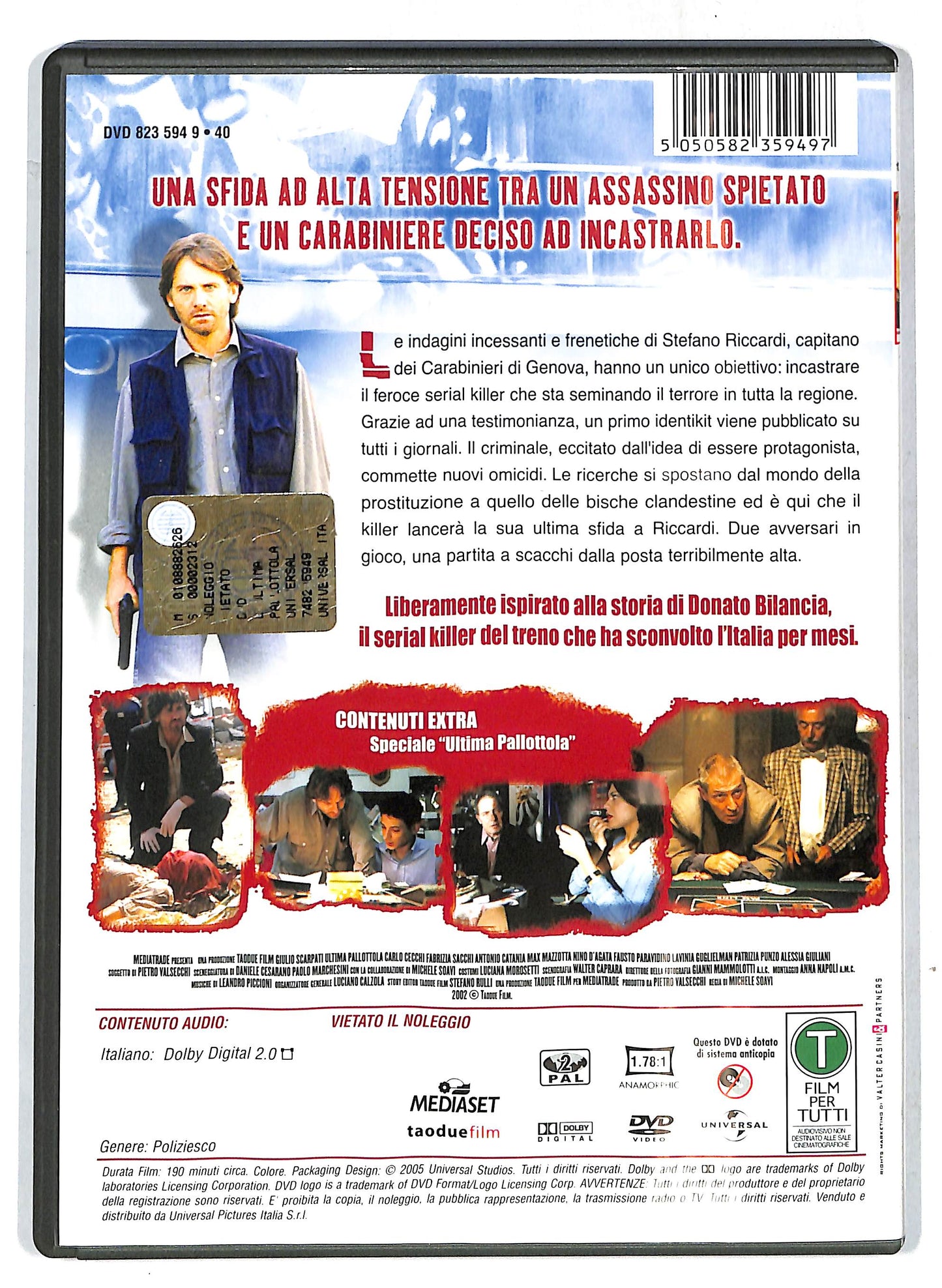 EBOND Ultima pallottola - Le due puntate complete DVD DB729103