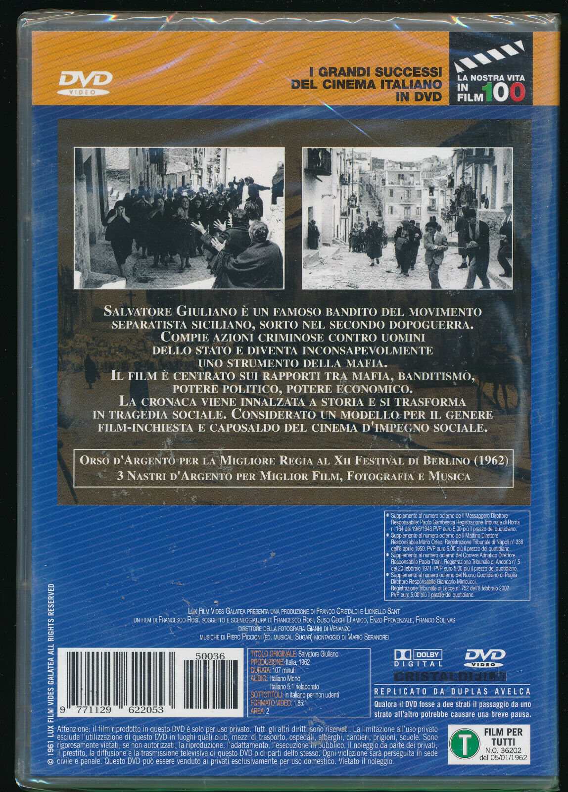 EBOND Salvatore Giuliano Editoriale DVD DB729218