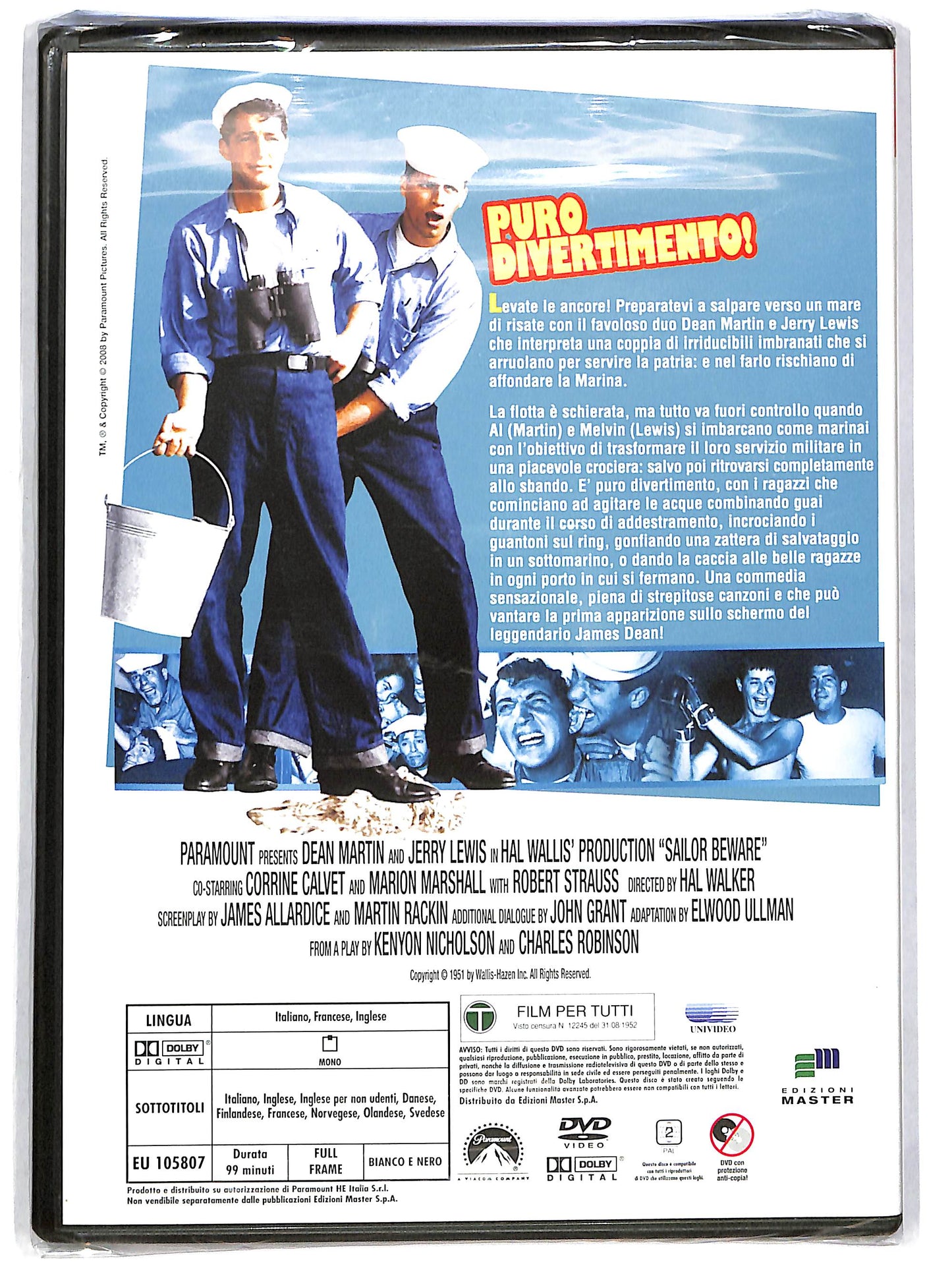 EBOND Attente ai marinai! EDITORIALE DVD DB729247