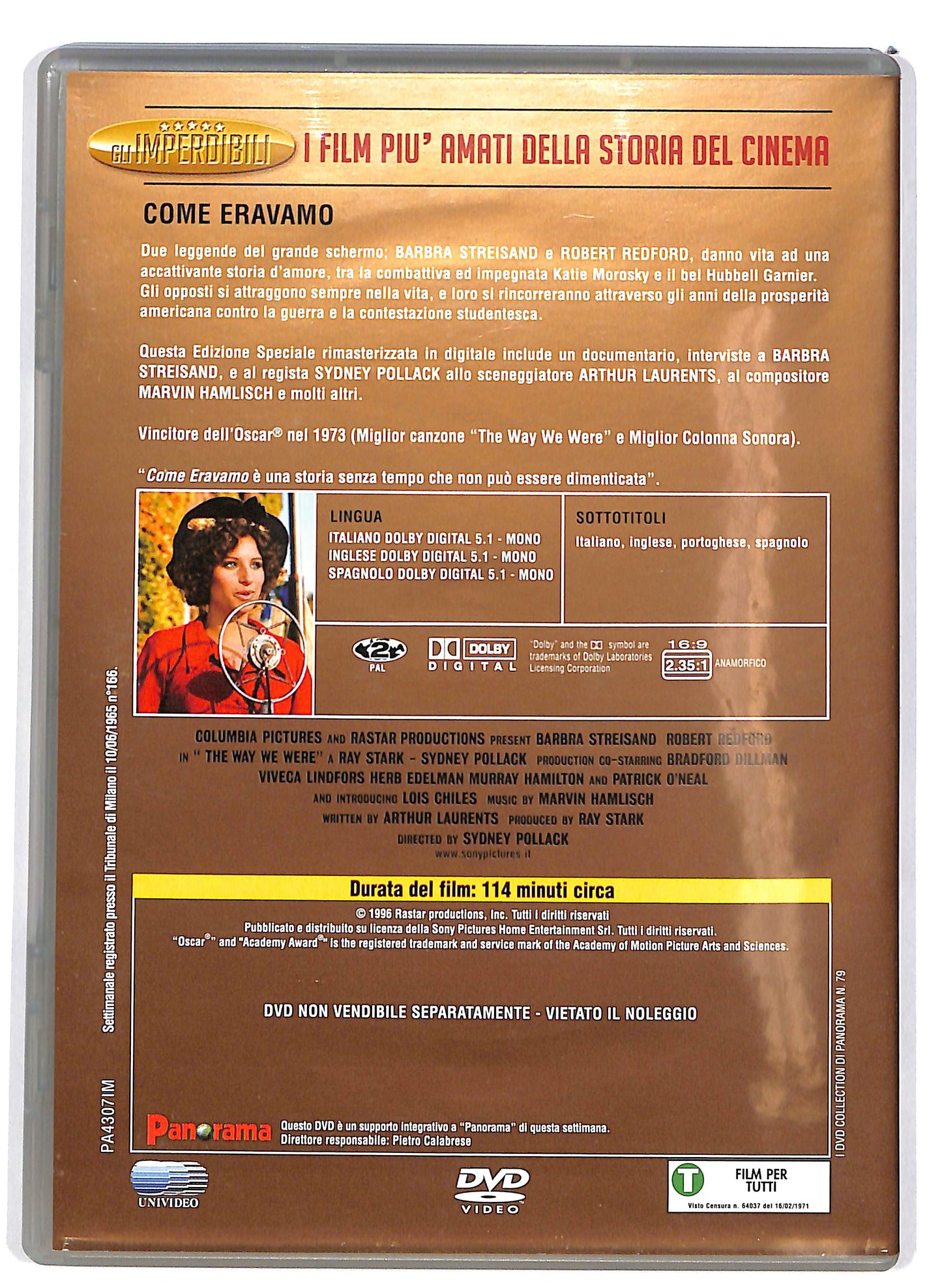 EBOND Come eravamo EDITORIALE DVD DB729359
