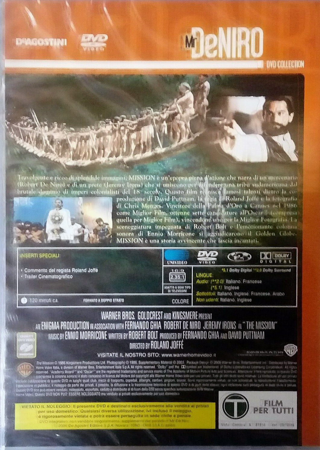 EBOND Mission - Mr De Niro Collection [Editoriale DeAgostini] DVD DB729365