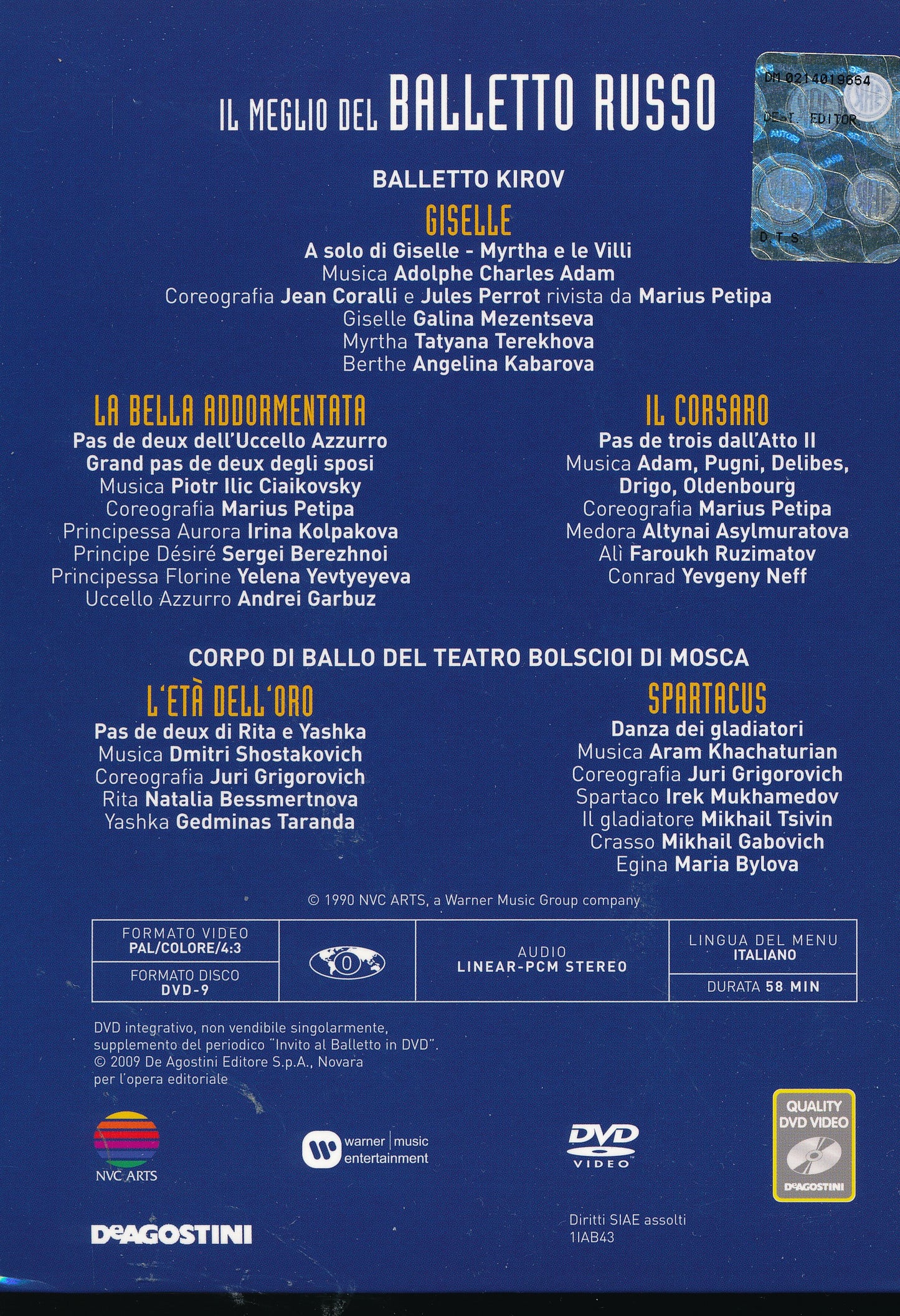 EBOND Il Meglio del Balletto Russo + booklet DVD DB729910