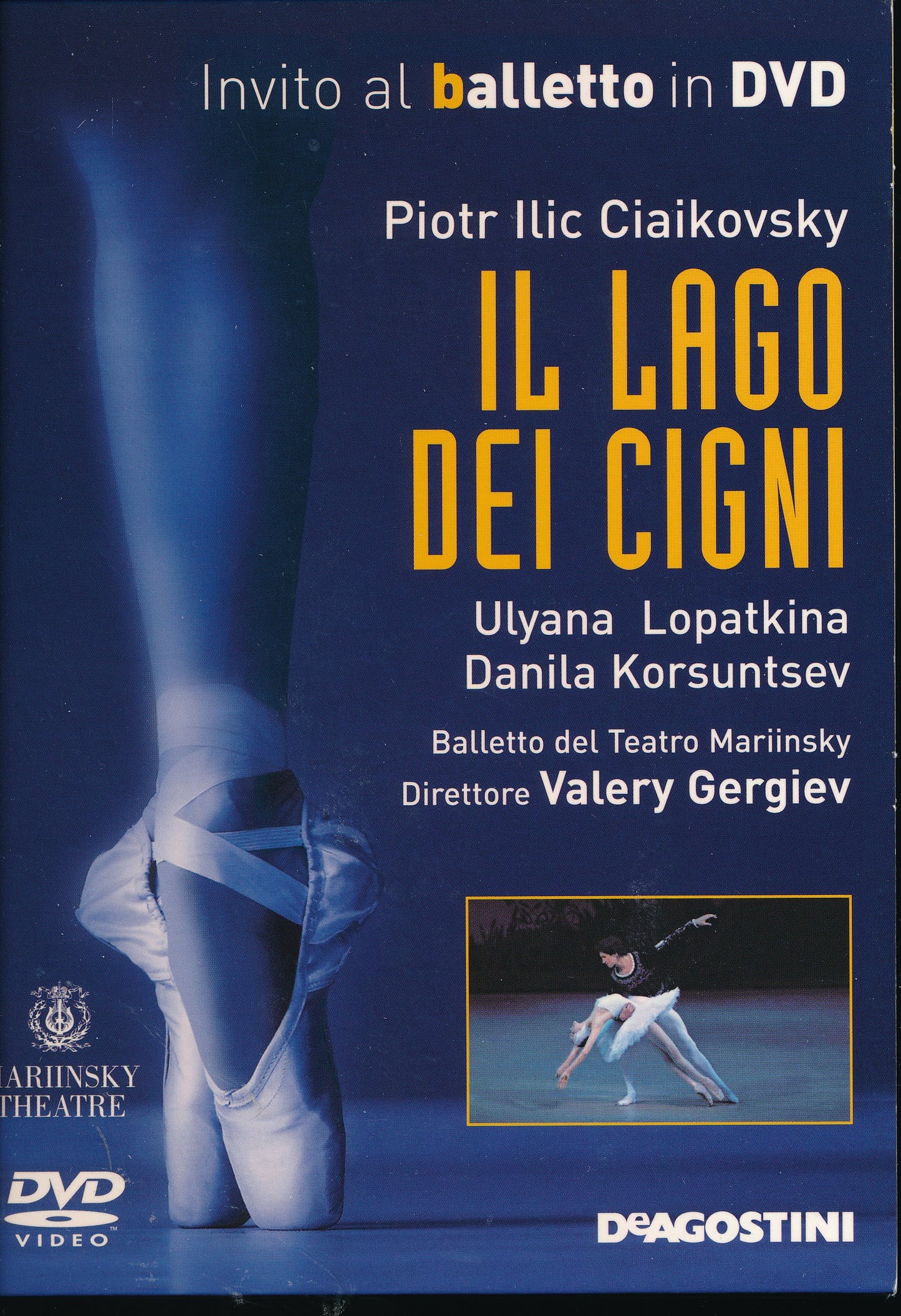 EBOND Il lago dei cigni + booklet DVD DB729914