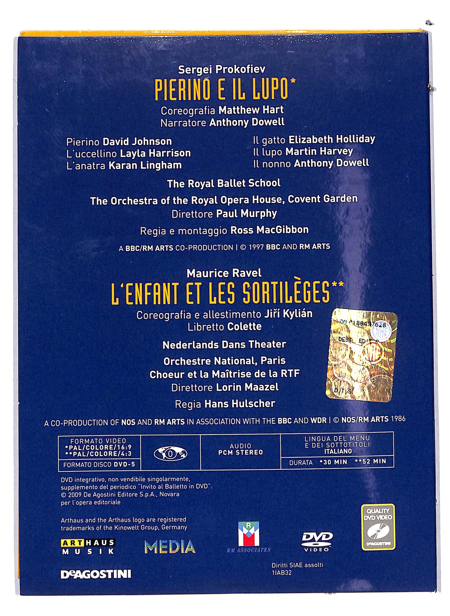 EBOND Invito al balletto in Pierino e il lupo vol.32 EDITORIALE DVD DB729922