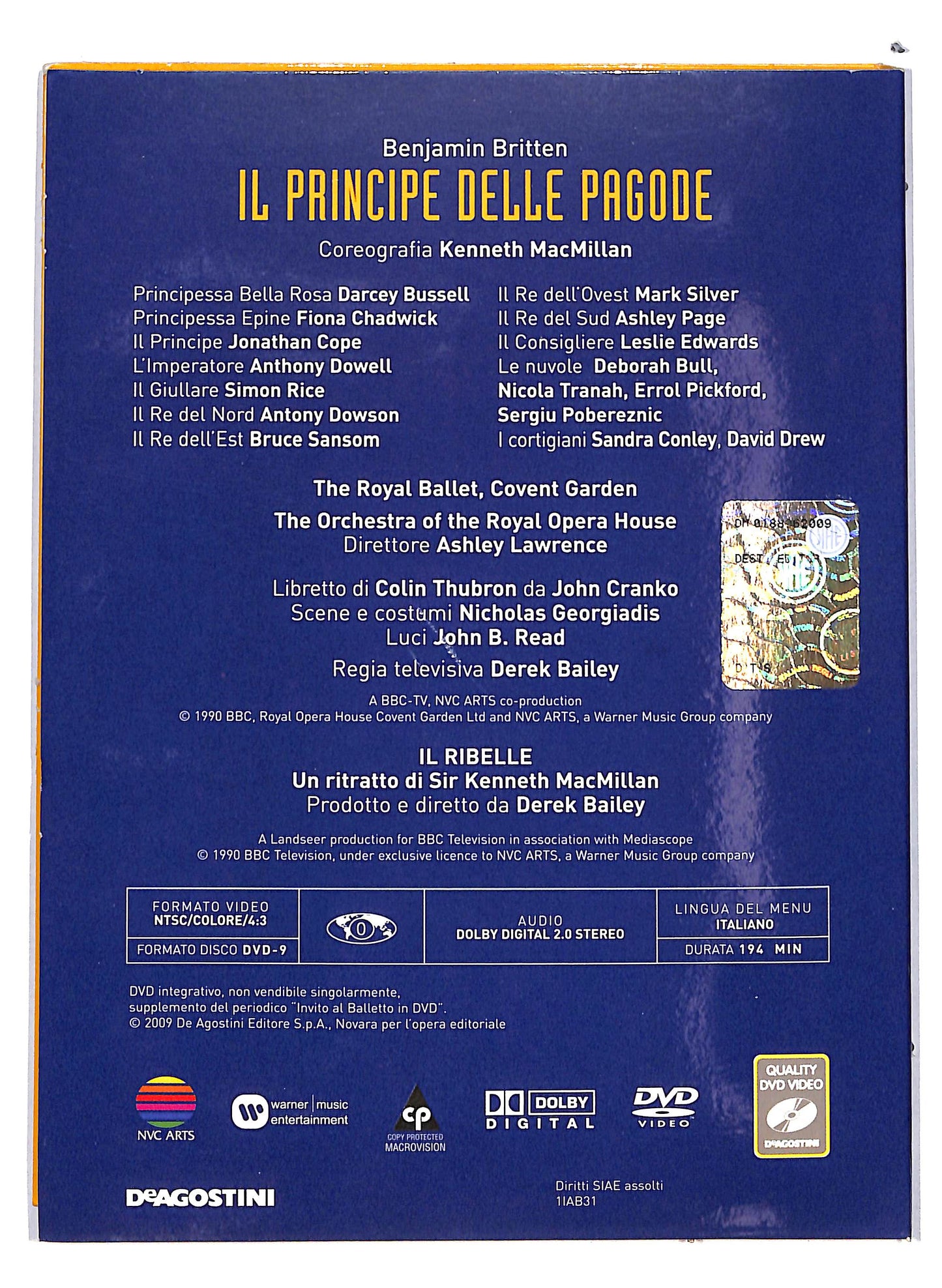 EBOND Invito al balletto in Il principe delle pagode vol.31 DVD DB729923
