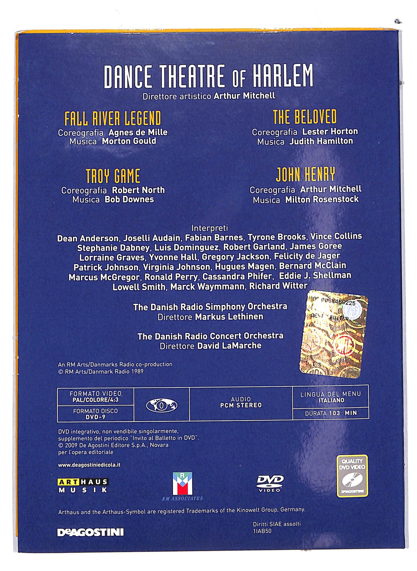 EBOND Invito al balletto Dance Theatre of Harlem vol 50 EDITORIALE DVD DB729951