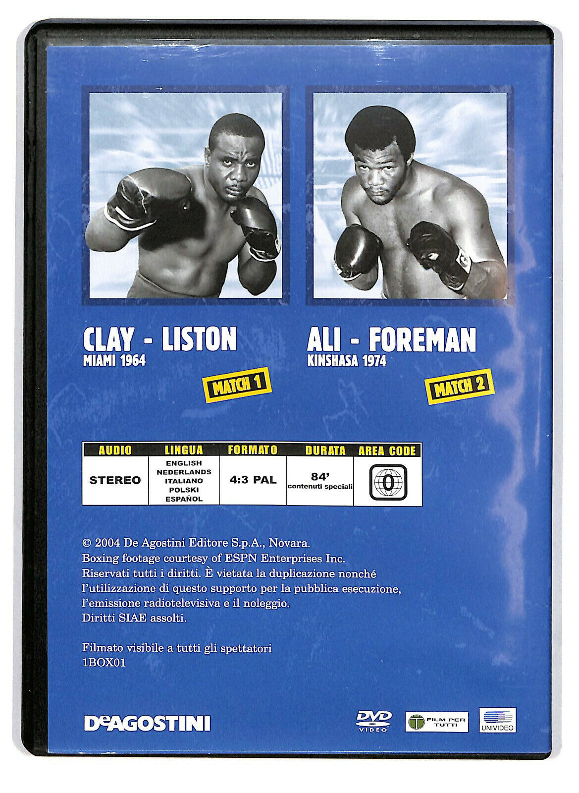 EBOND Boxe La Leggenda Del Ring - Muhammad Ali DVD DB729983