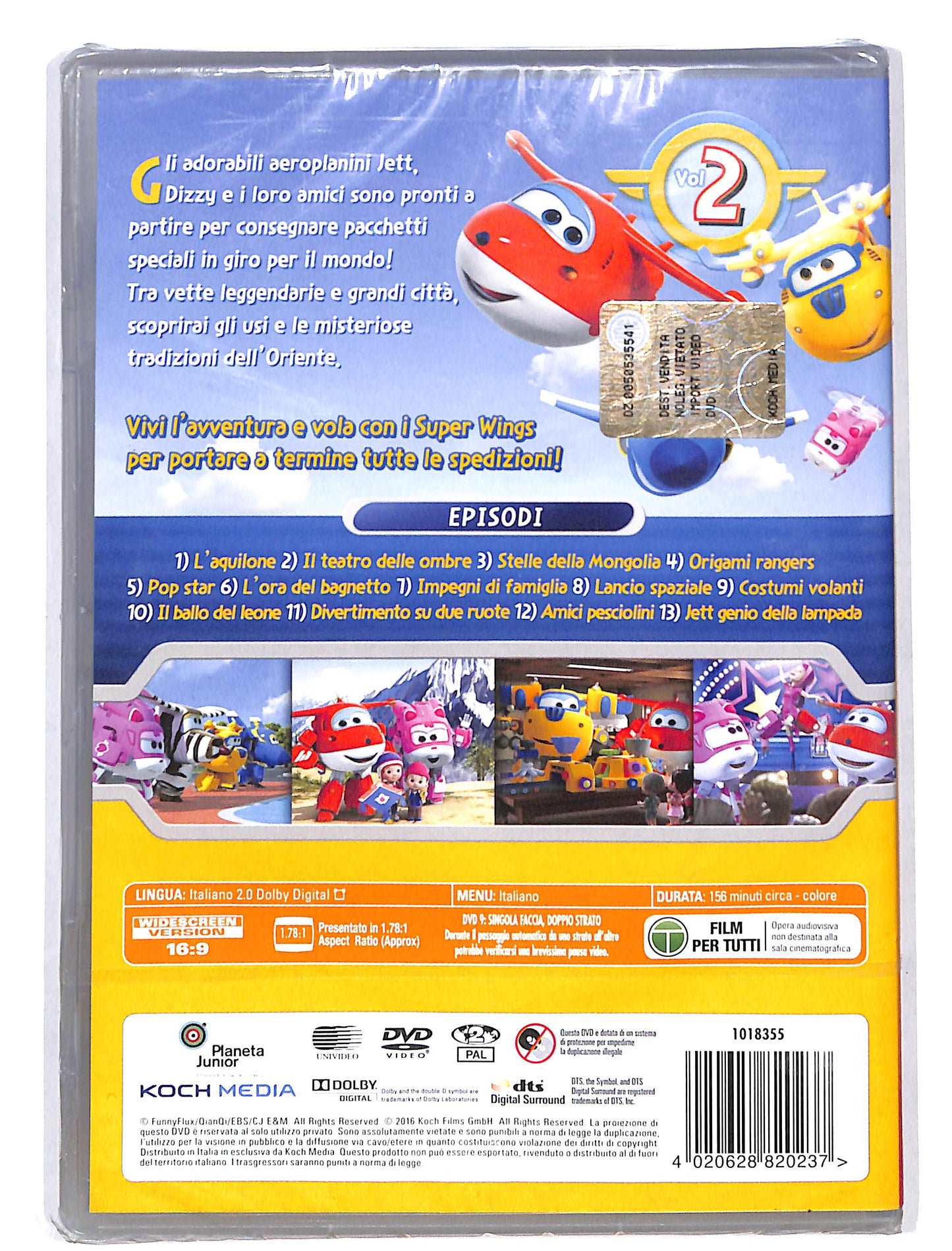 EBOND Super Wings Vol 2 Avventure in Oriente DVD DB730119