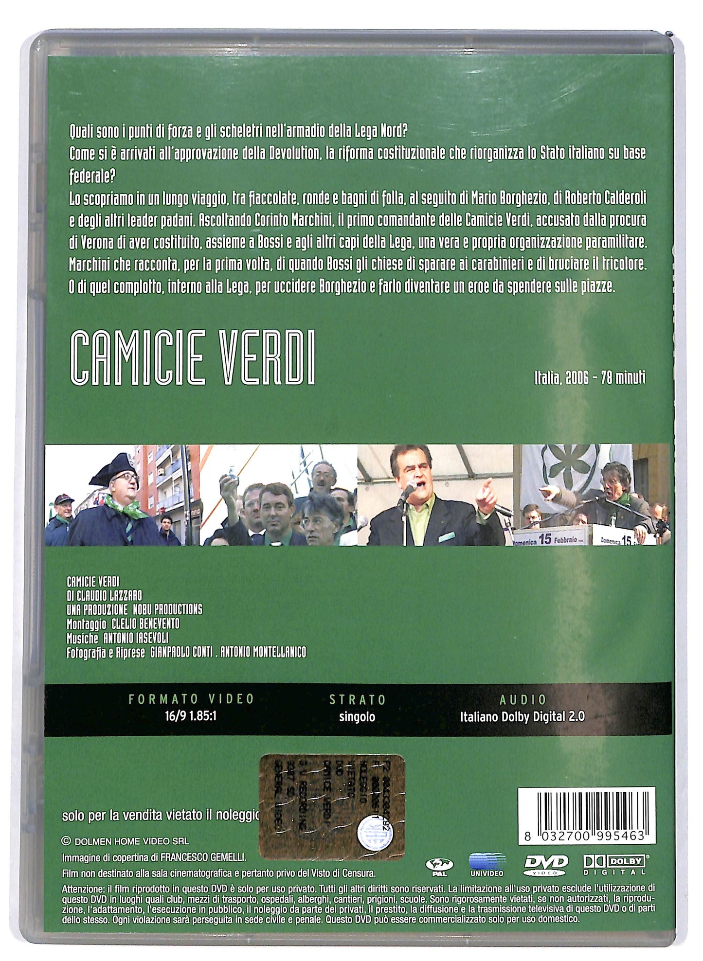 EBOND Camicie verdi DVD DB730348