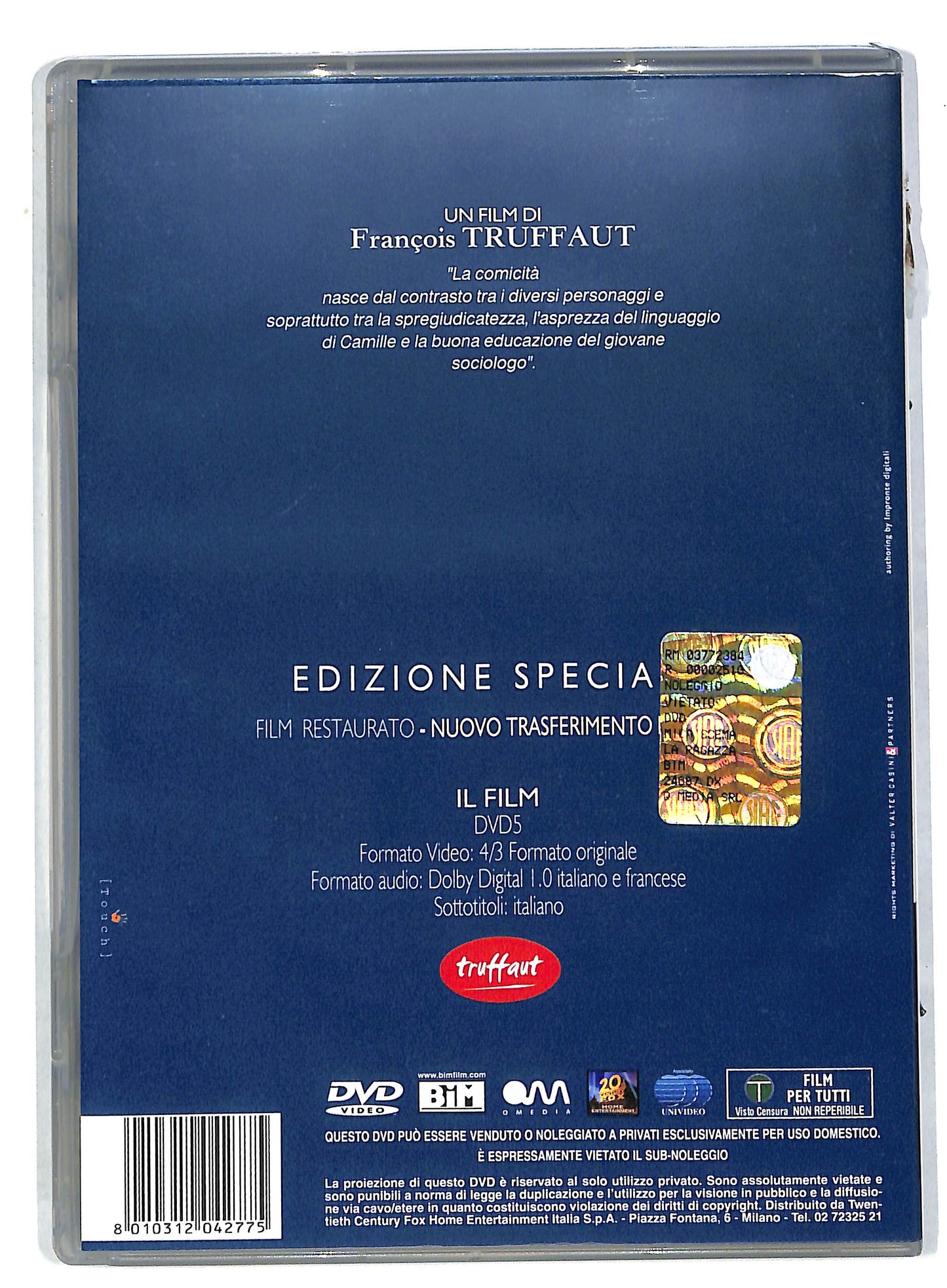 EBOND Mica scema la ragazza DVD DB730358