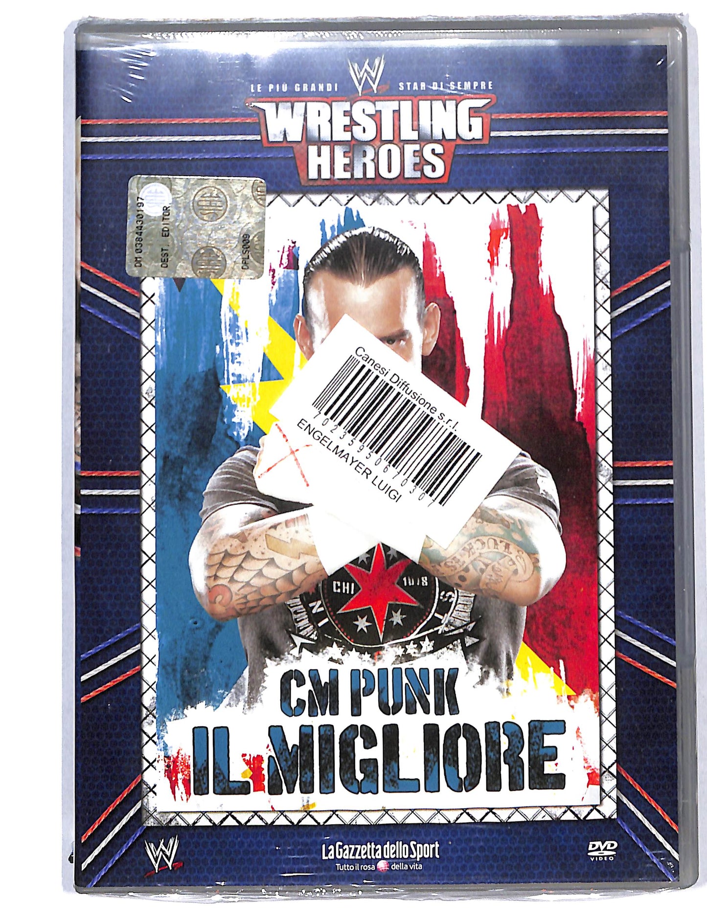 EBOND Wrestilg Heroes - CM Punk il migliore vol.22 EDITORIALE DVD DB730626