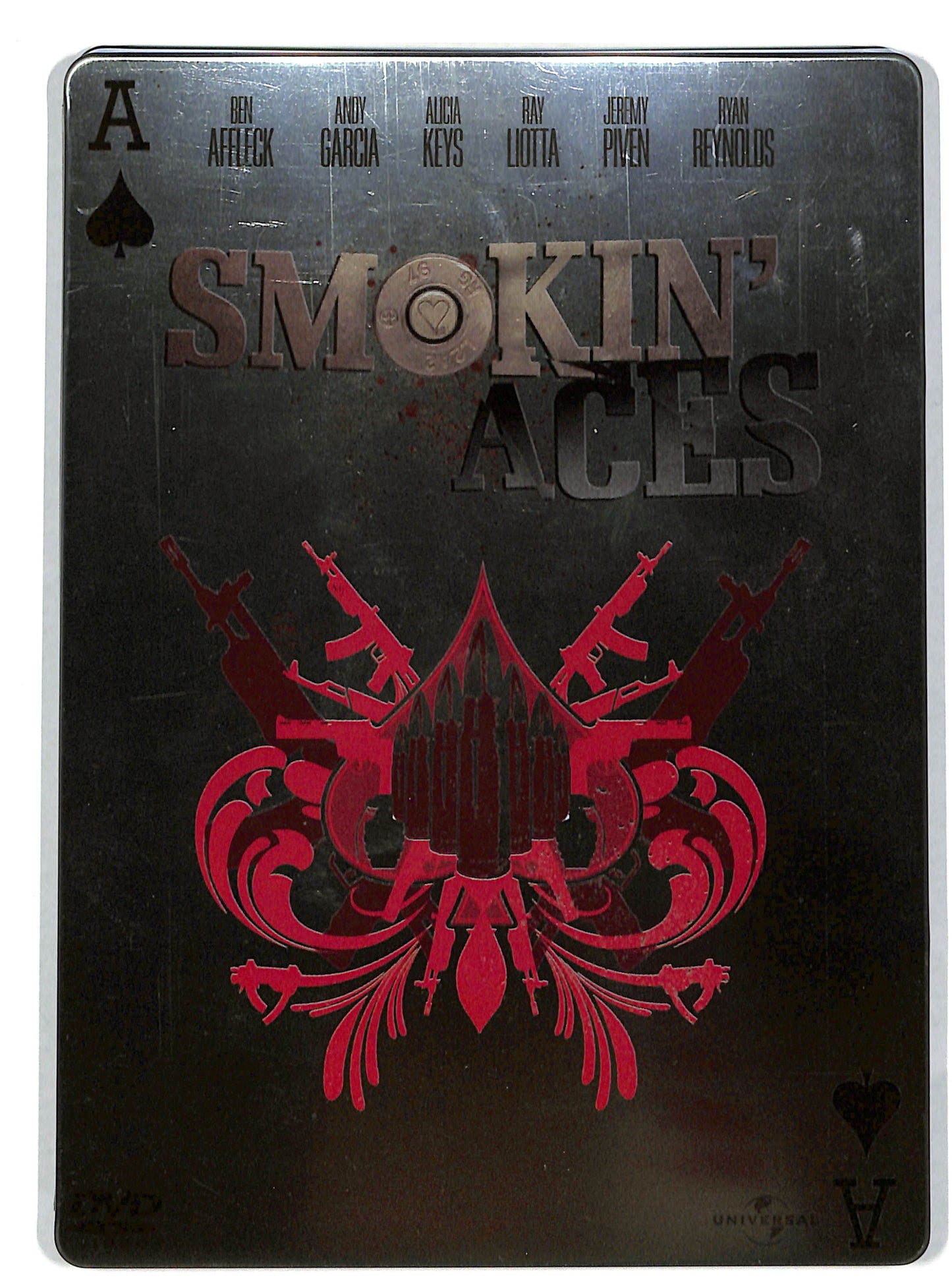 EBOND Smokin' Aces STEELBOOK DVD DB731609