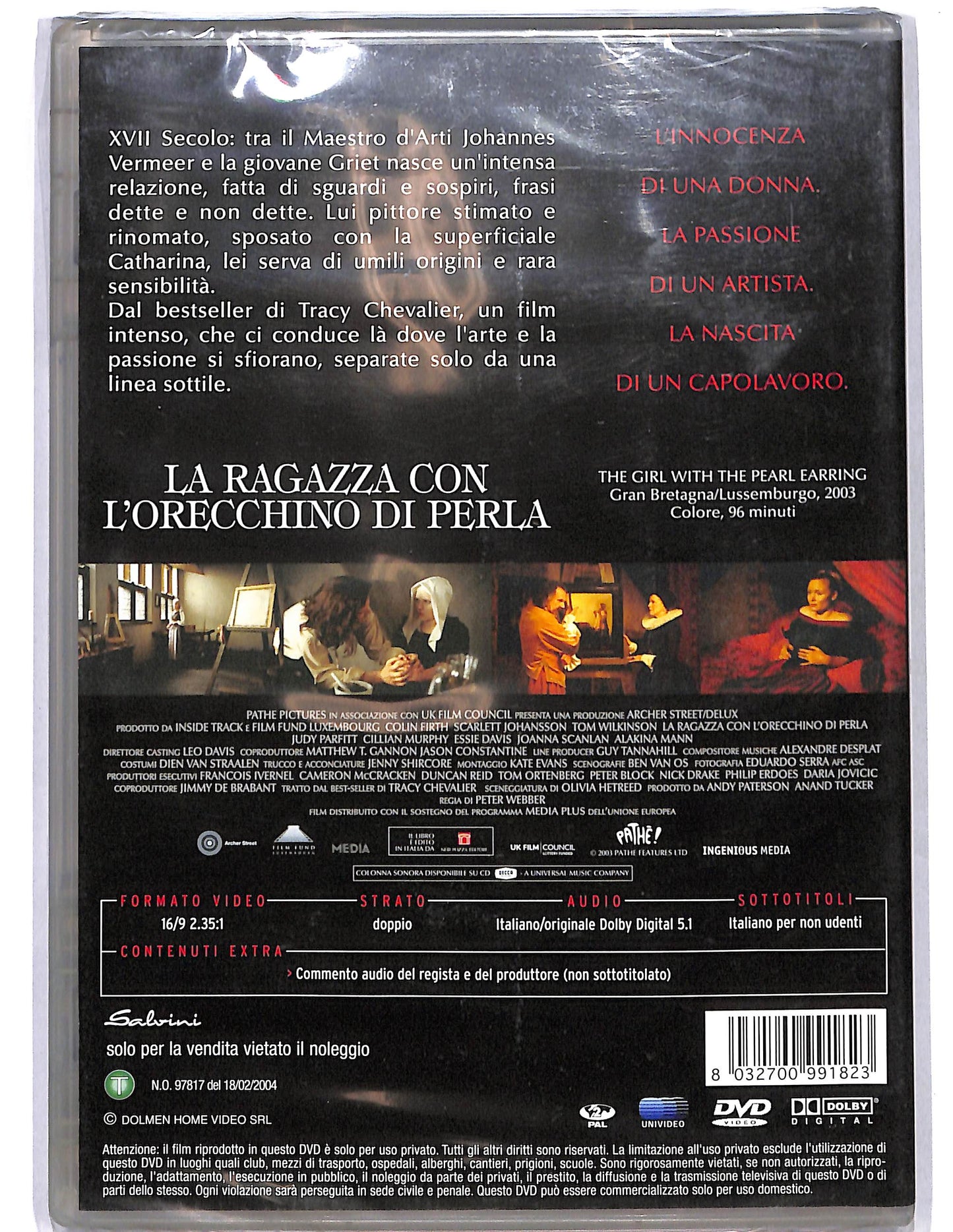 EBOND La ragazza con l'orecchino di perla DVD DB731632