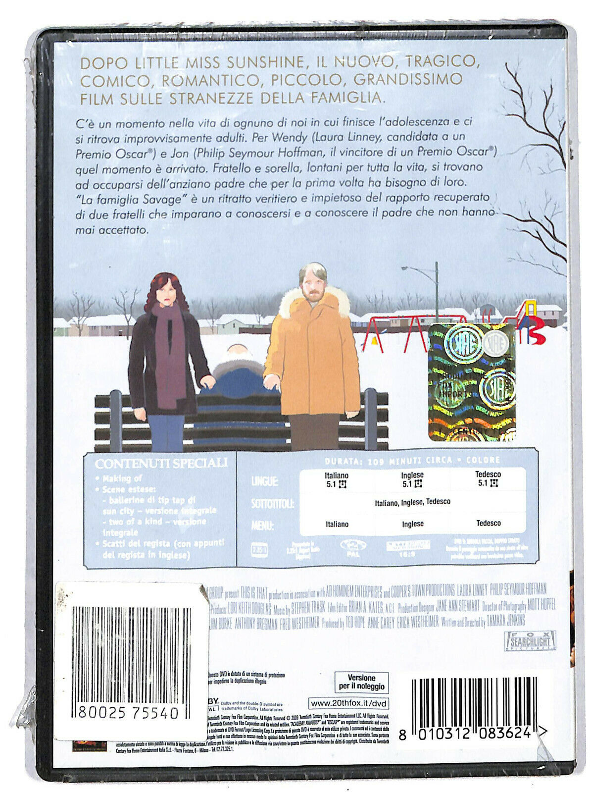 EBOND La Famiglia Savage Ex Noleggio DVD DB732331