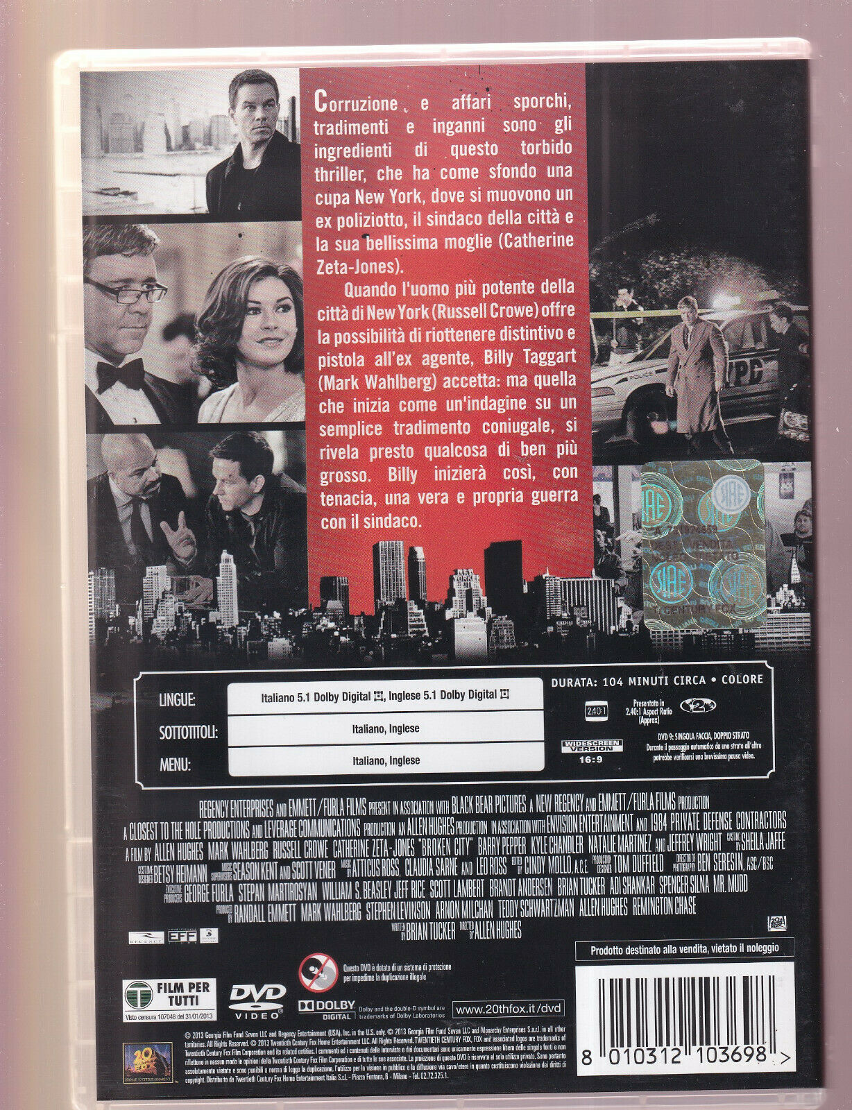 EBOND Broken City DVD DB732344