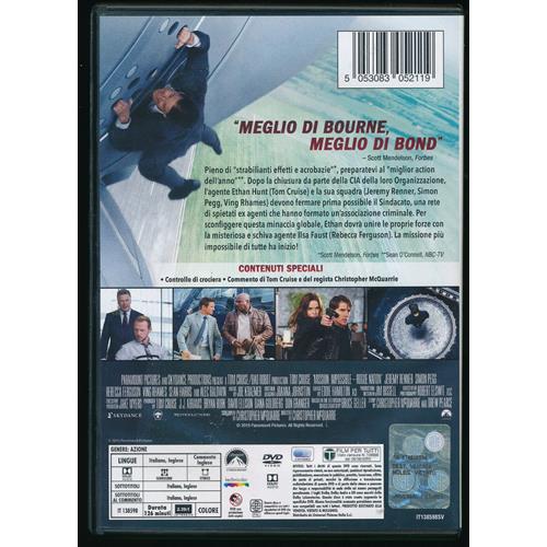 EBOND Mission Impossible - Rogue Nation DVD DB732361