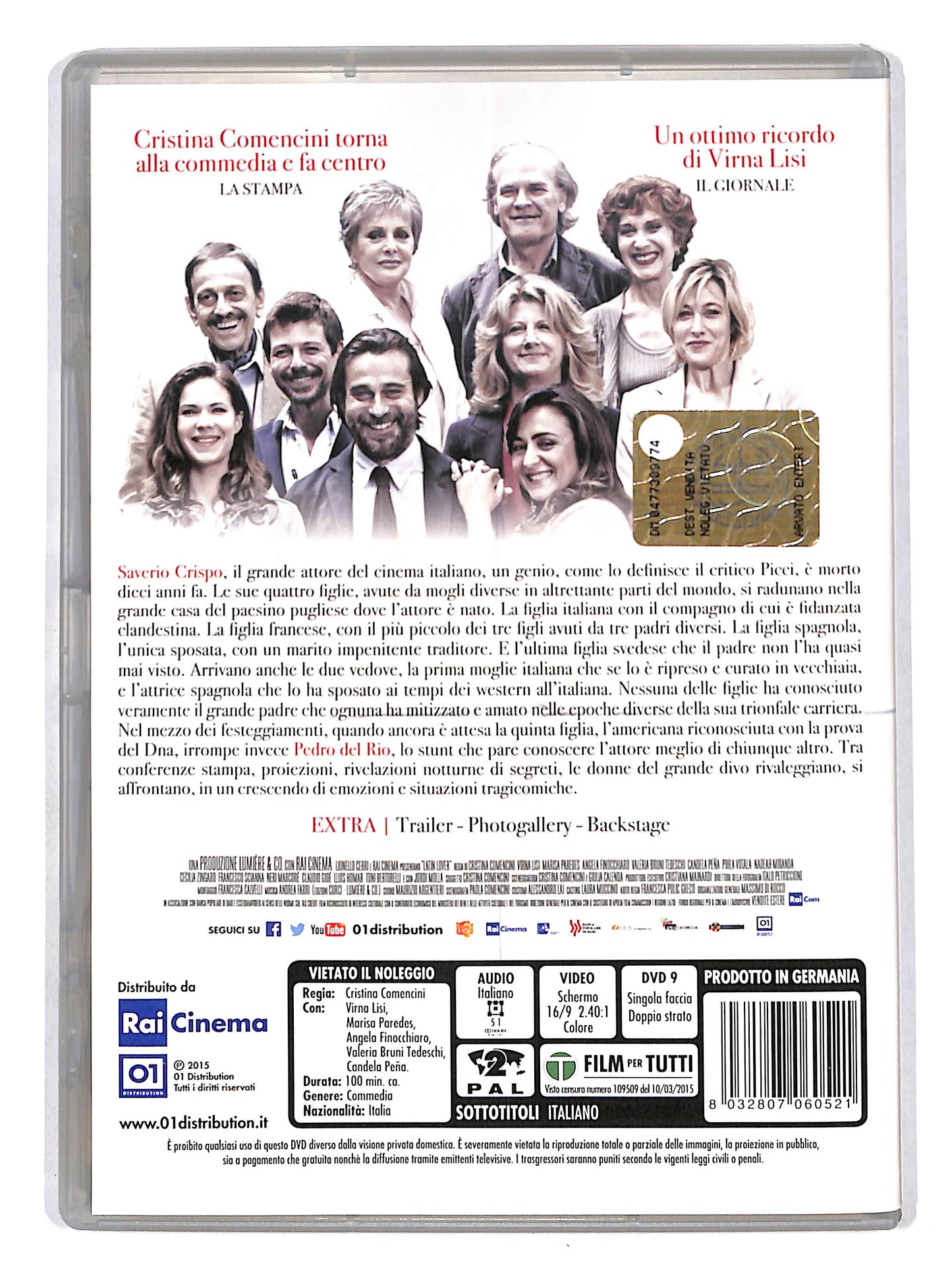 EBOND Latin Lover NOLEGGIO DVD DB732614