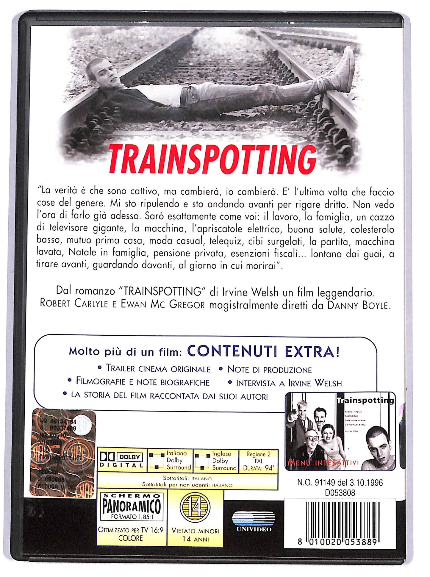 EBOND Trainspotting NOLEGGIO DVD DB732644