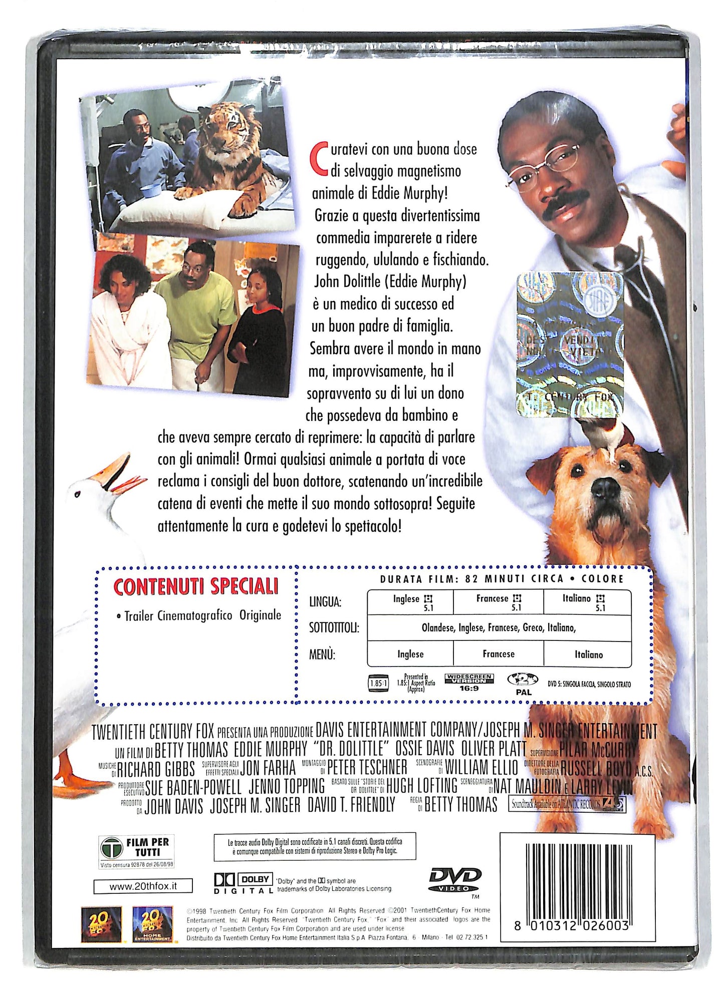 EBOND Il dottor Dolittle DVD DB733124