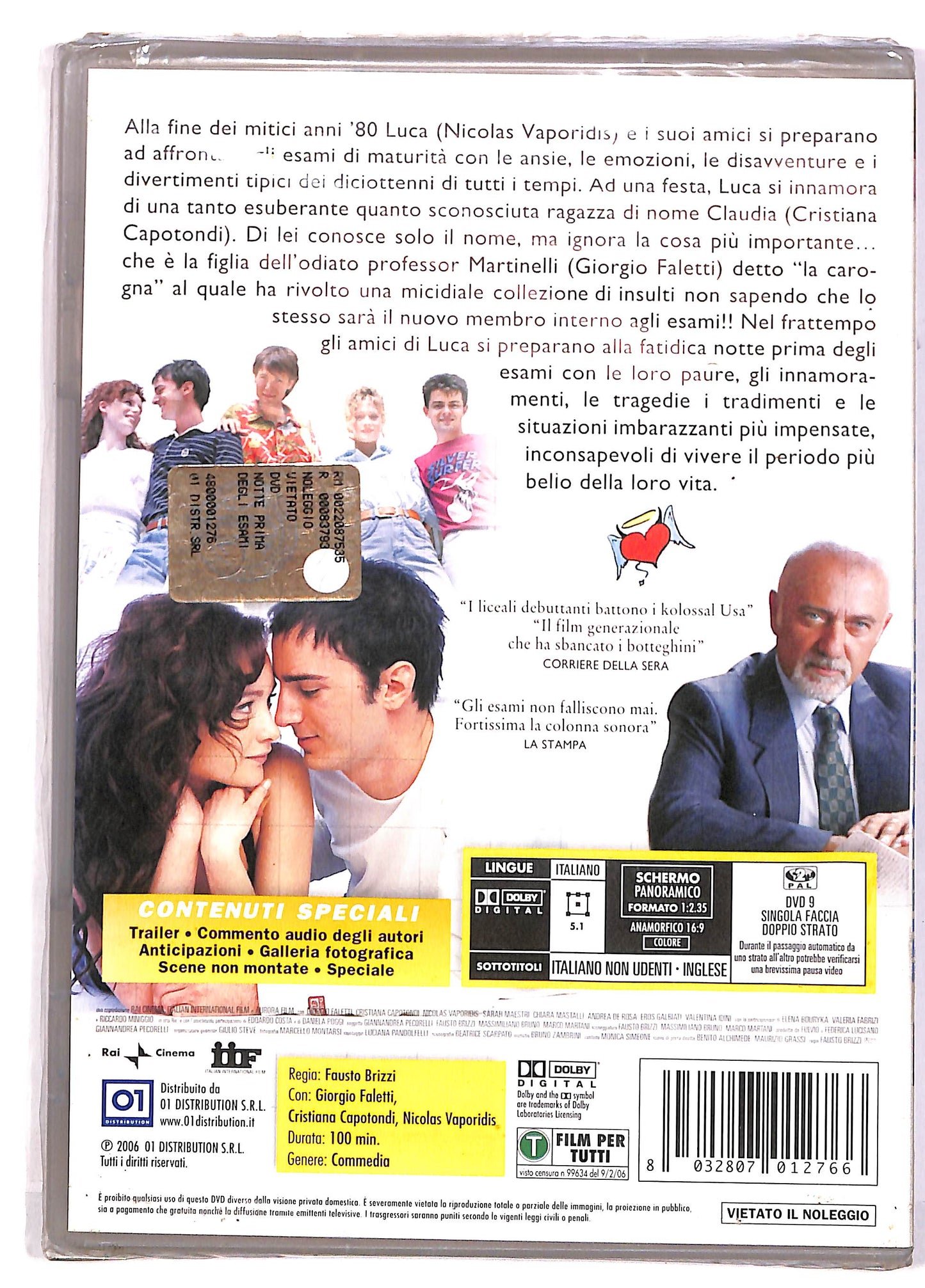 EBOND Notte Prima Degli Esami Di Fausto Brizzi DVD DB733125